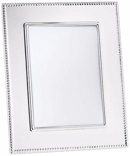 Reed and Barton Lyndon 5x7" Beaded Picture Frame