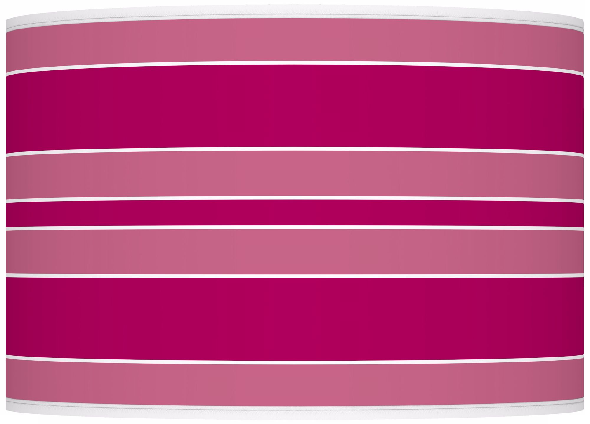 French Burgundy Bold Stripe Ovo Table Lamp