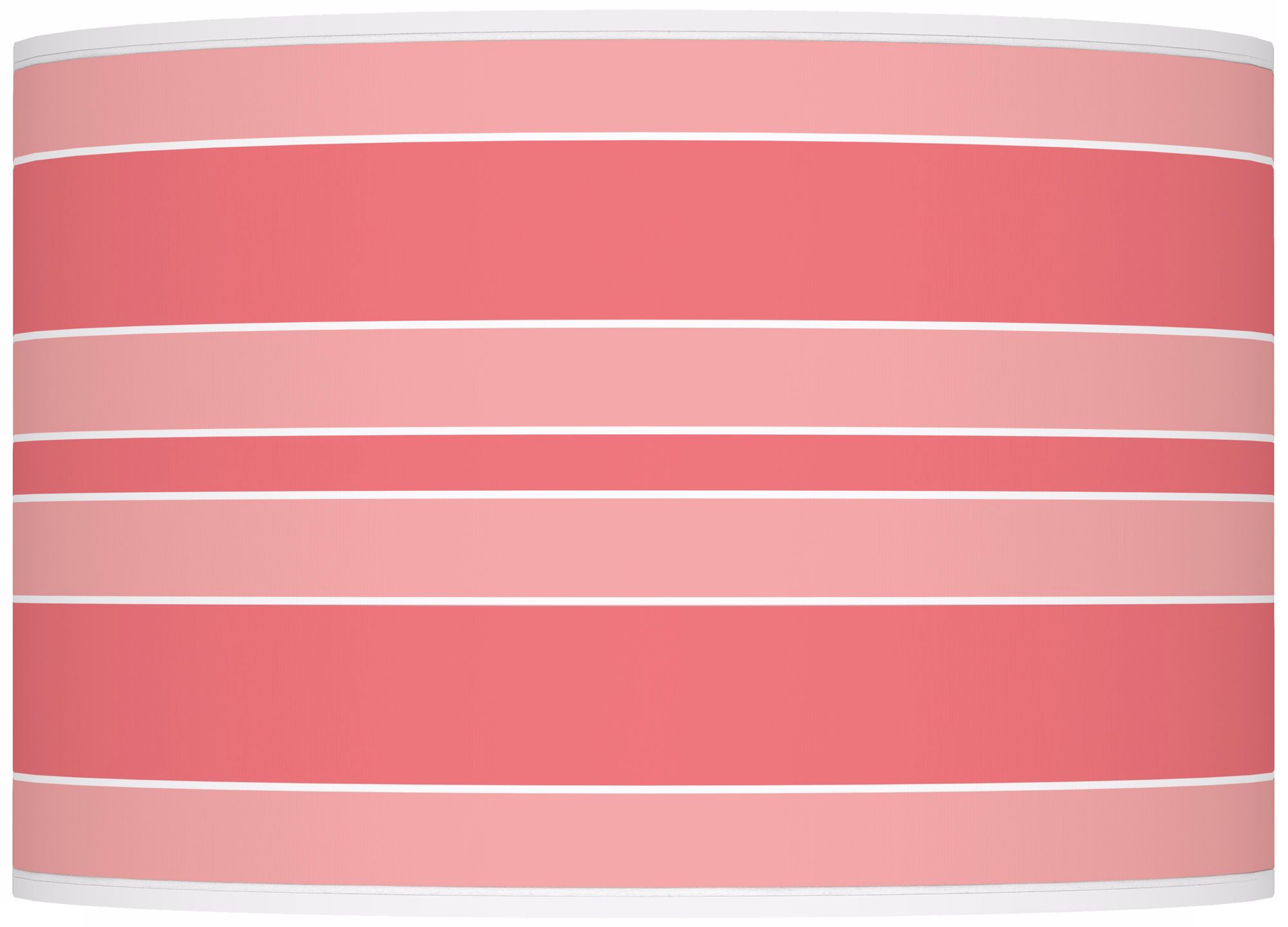 Rose Bold Stripe Ovo Table Lamp