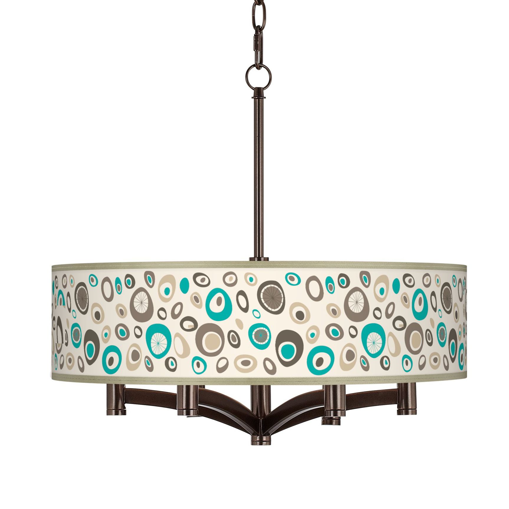 Stammer Ava 6-Light Bronze Pendant Chandelier