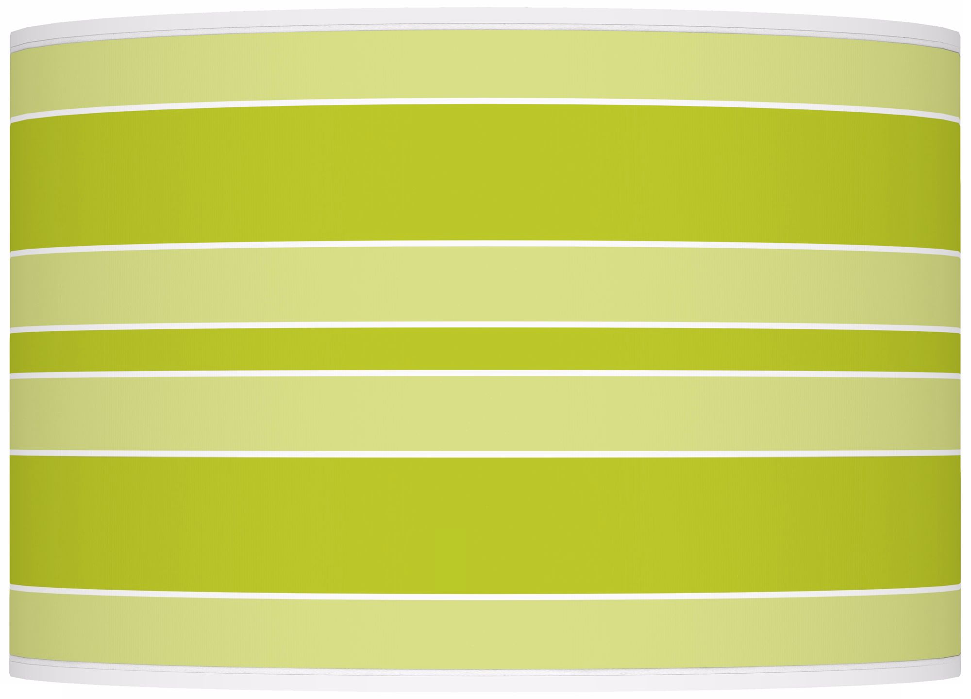Pastel Green Bold Stripe Apothecary Table Lamp