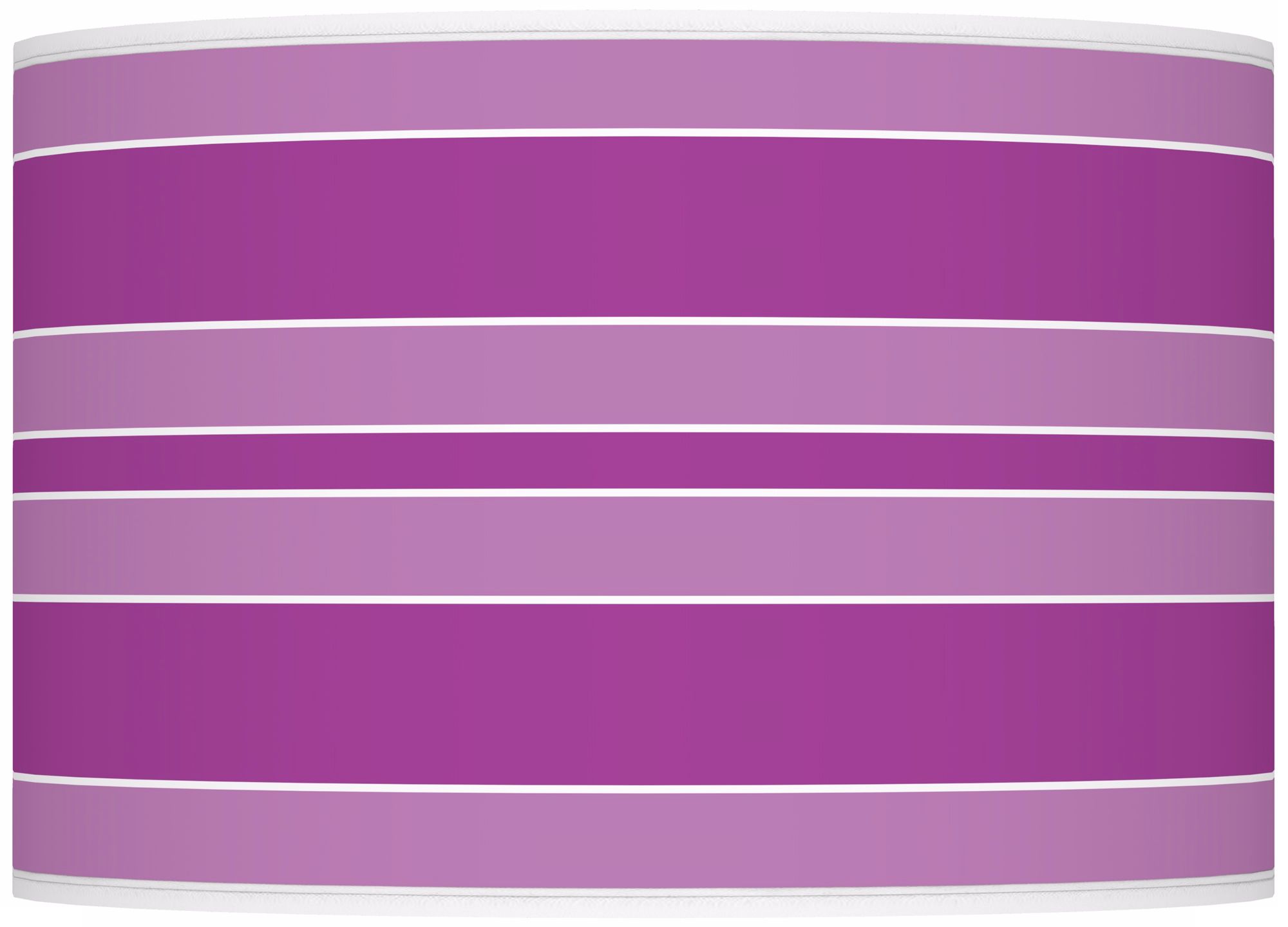 Peony Purple Bold Stripe Ovo Table Lamp