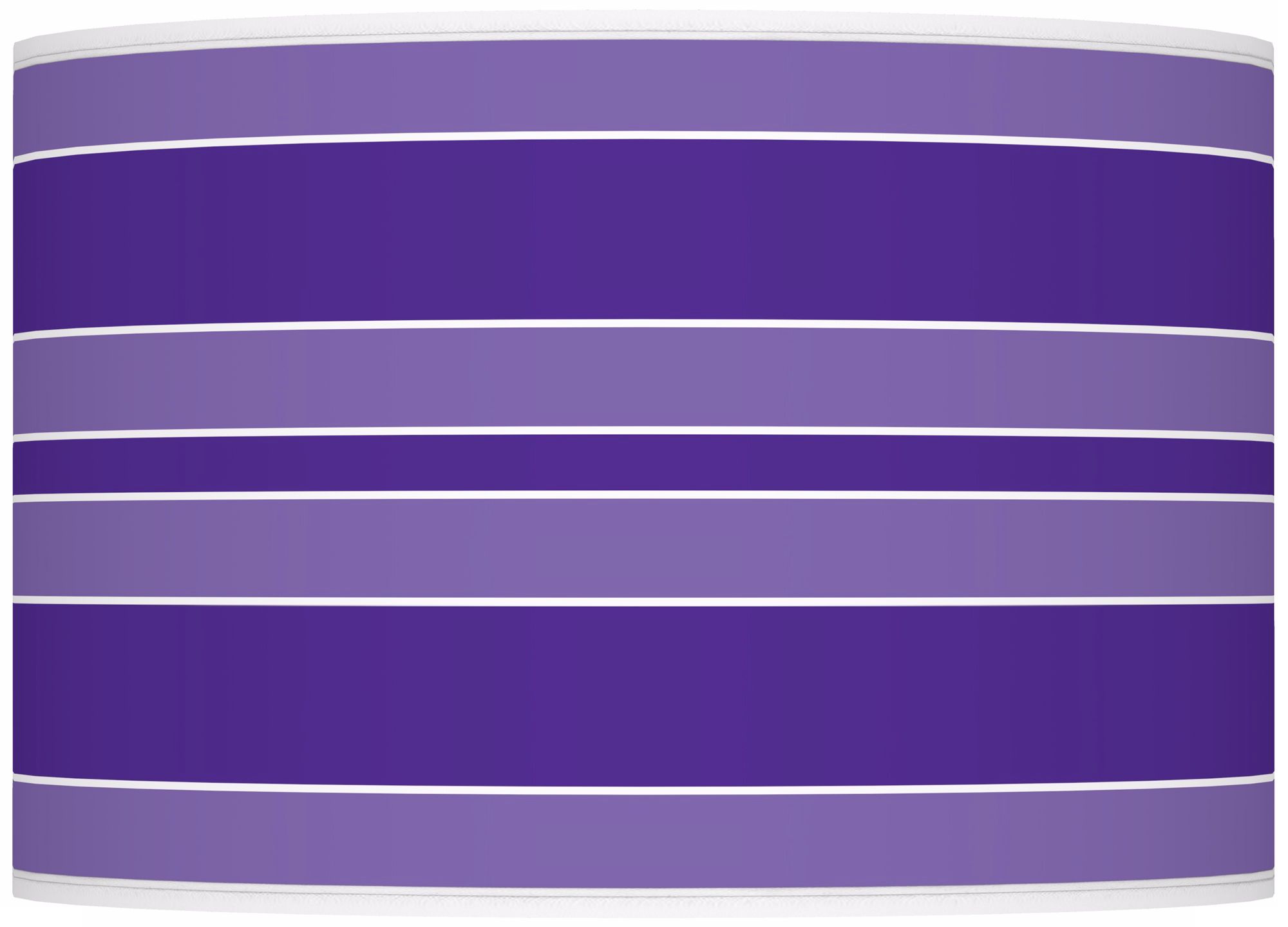 Violet Bold Stripe Ovo Table Lamp