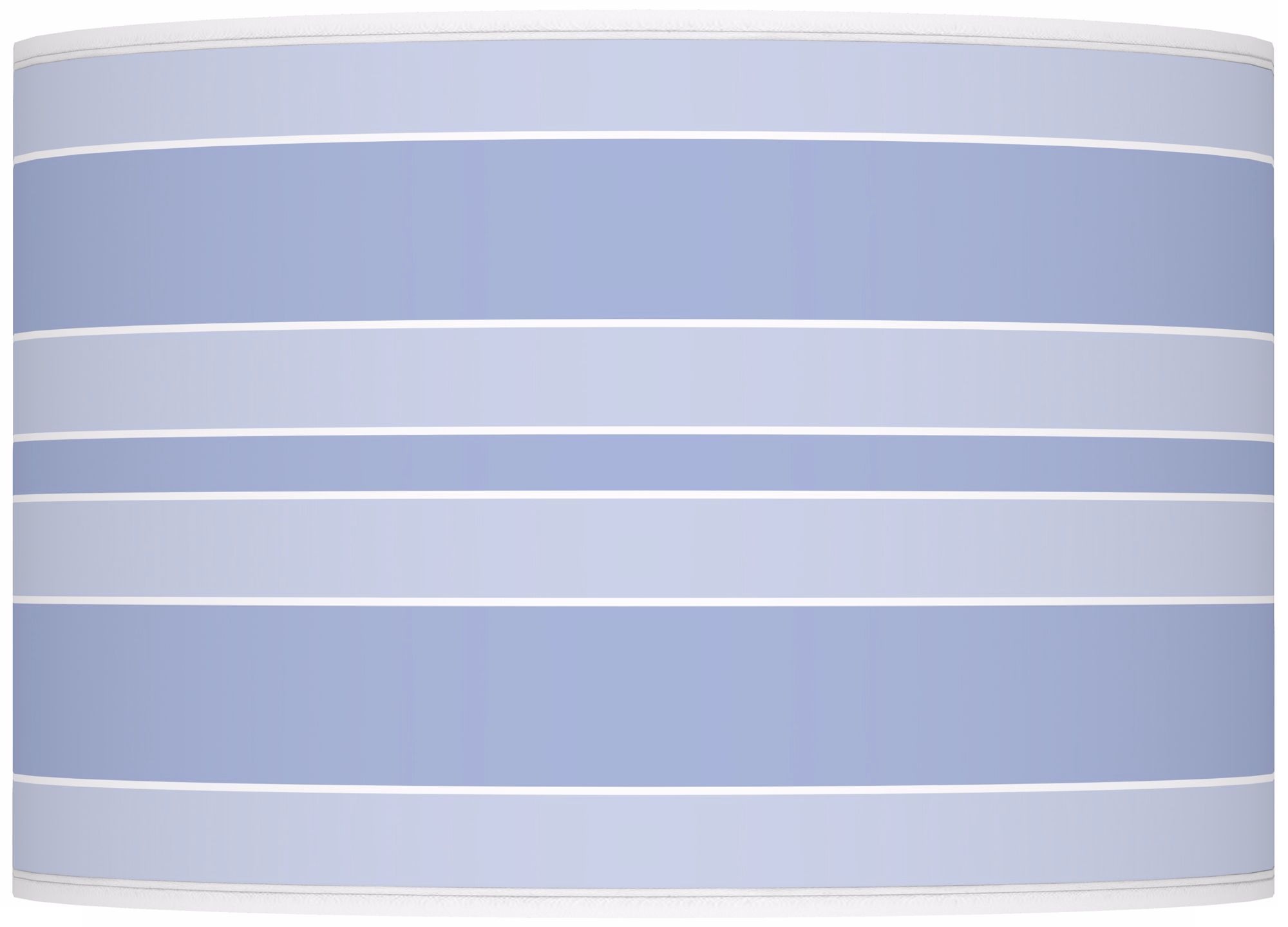 Lilac Bold Stripe Ovo Table Lamp