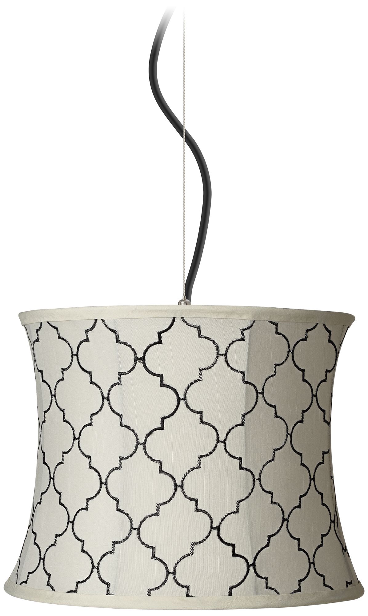 Moroccan Tile 13" Wide Pendant Light
