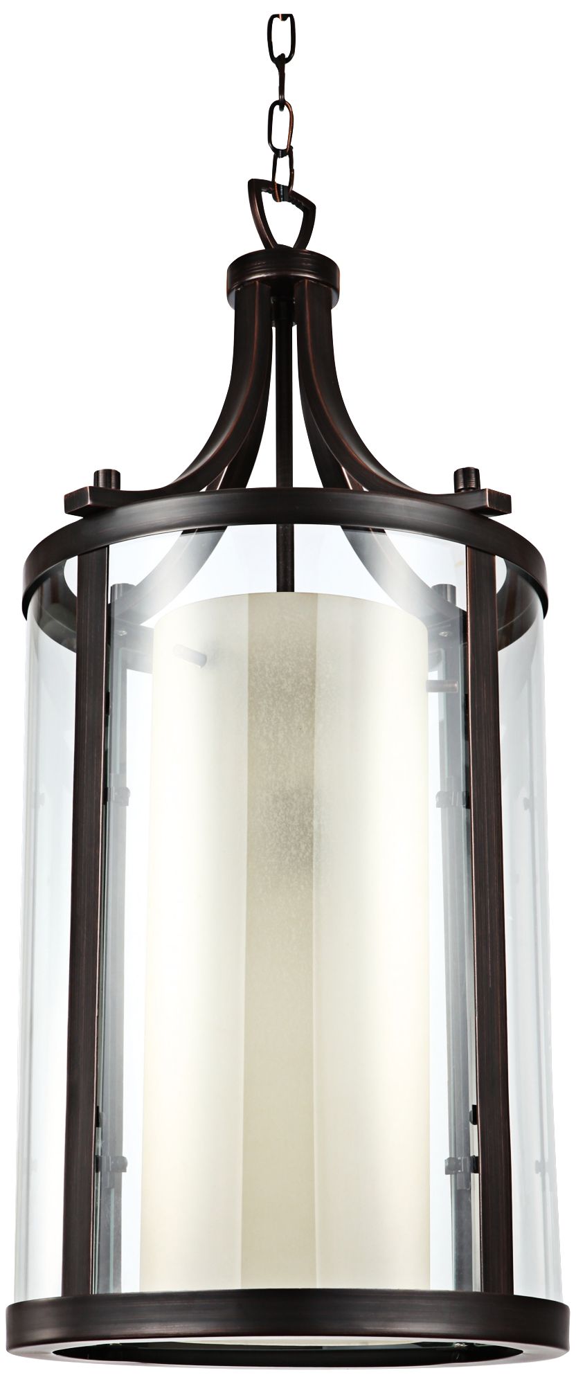 Essex 13 1/4" Bronze 2-Light Mini Pendant Light