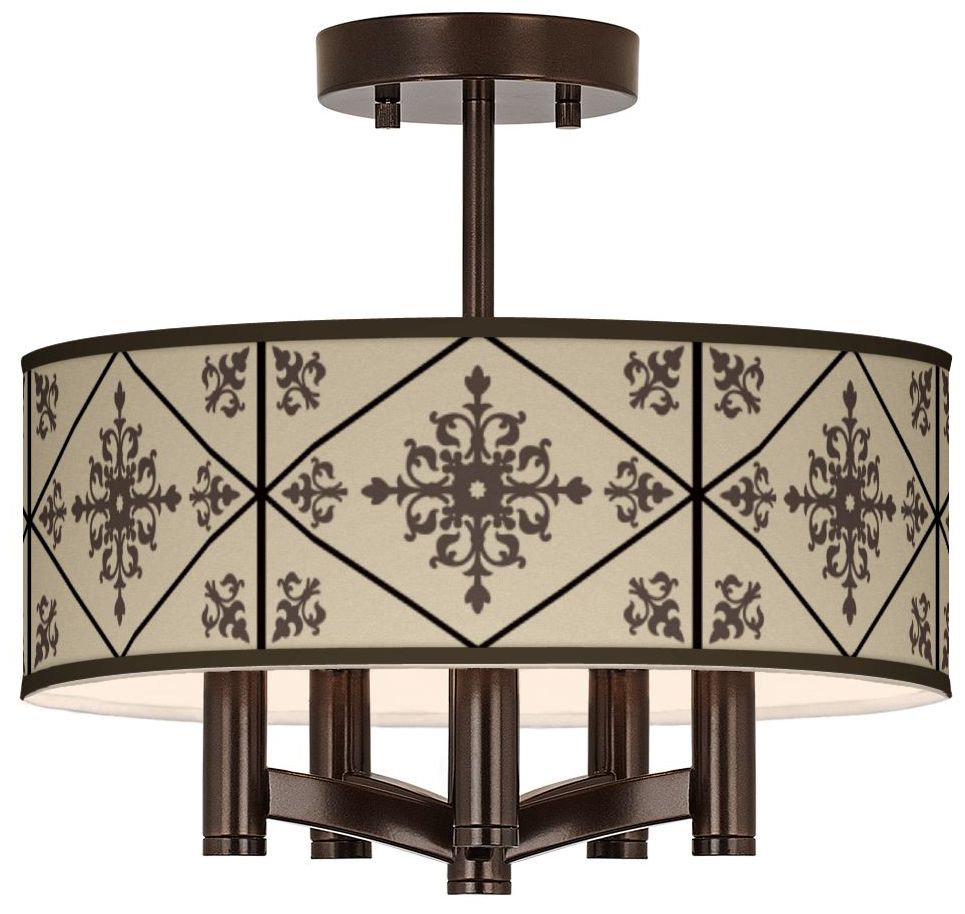 Chambly Ava 5-Light Bronze Ceiling Light