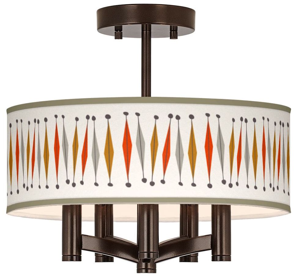 Tremble Ava 5-Light Bronze Ceiling Light