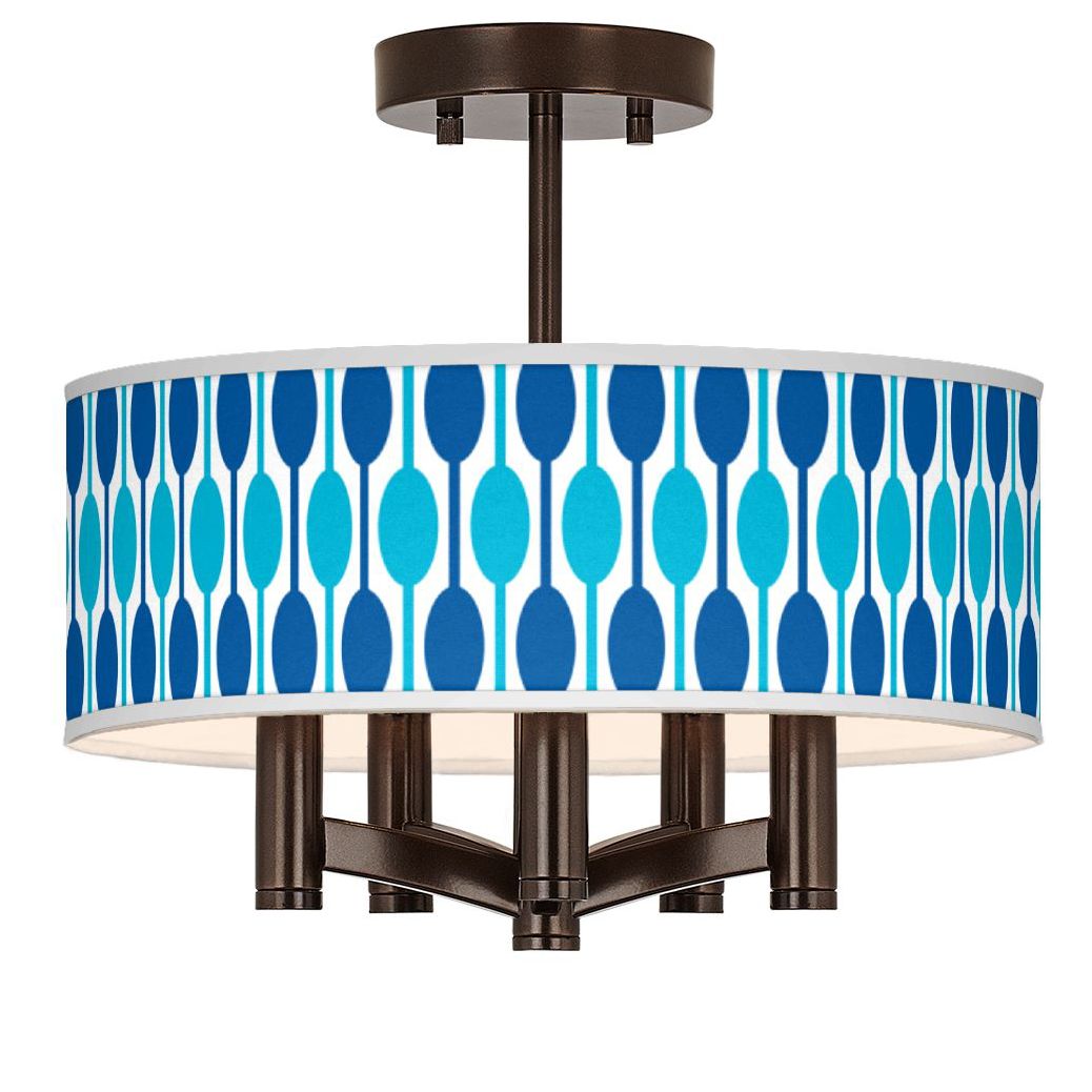 Jet Set Ava 5-Light Bronze Ceiling Light