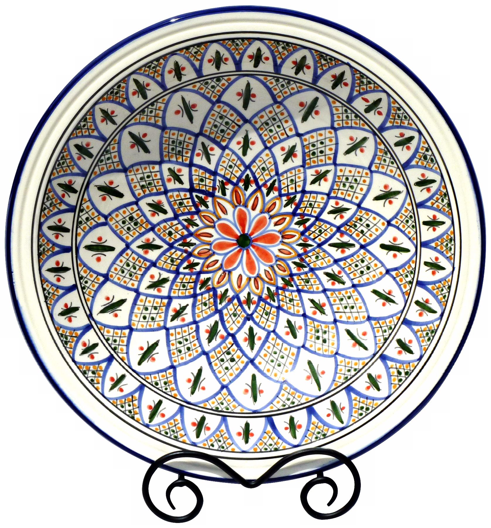 Le Souk Ceramique Tabarka Design Large Serving Bowl
