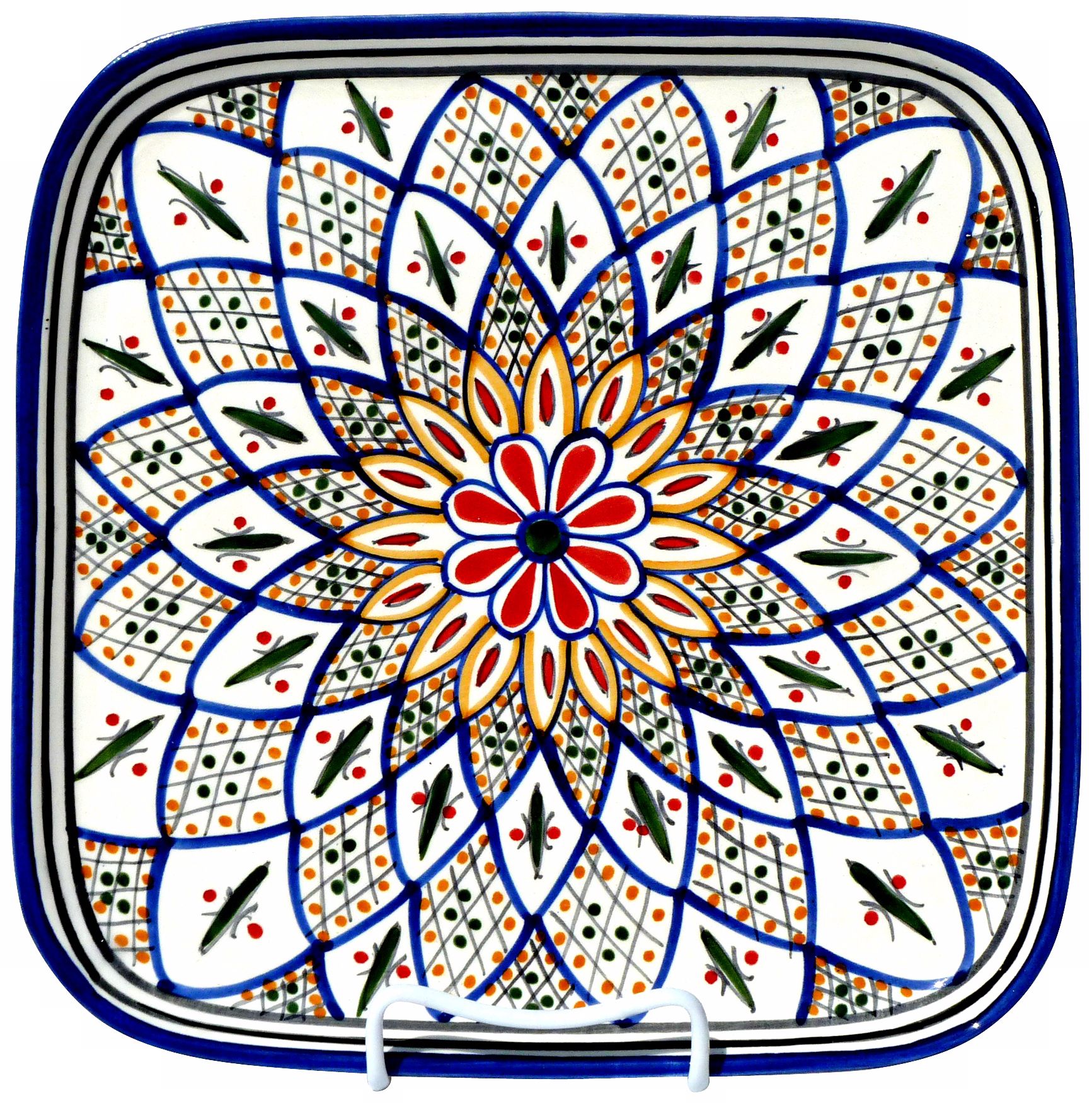 Le Souk Ceramique Tabarka Design Square Platter