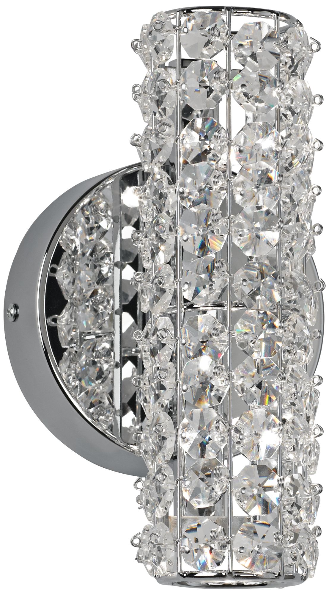 Vienna Full Spectrum Crystal Bar 8 3/4" Wide Bath Fixture