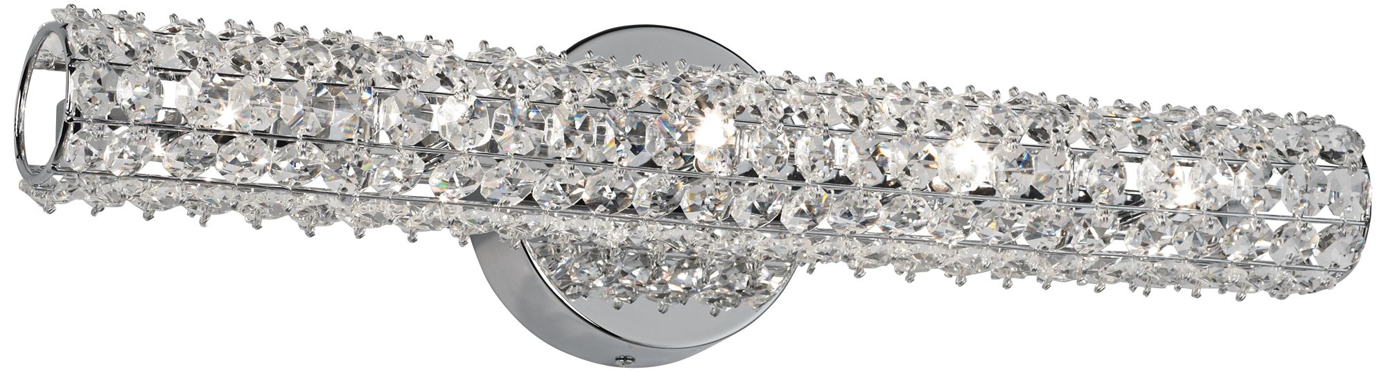 Vienna Full Spectrum Crystal Bar 20 1/2" Wide Bath Fixture