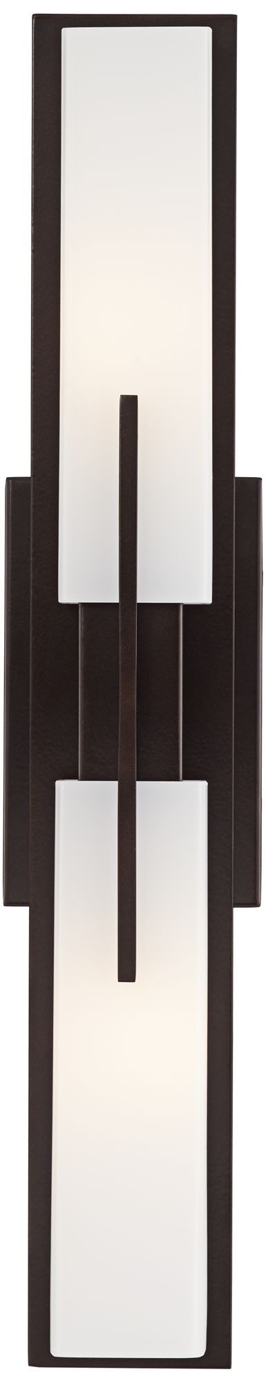 Possini Midtown 23 1/2" High Bronze Bath Bar Light Fixture