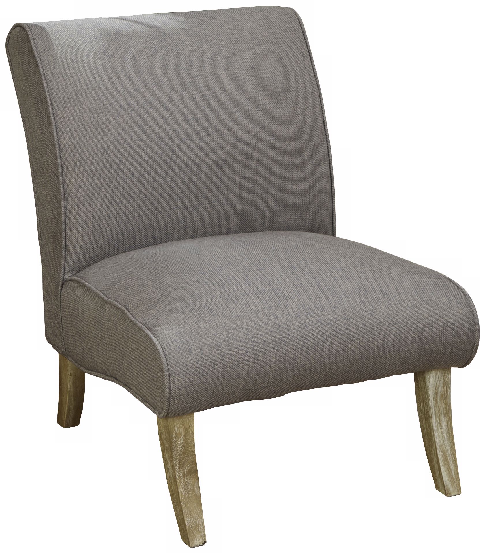 Janet Gray Fabric Accent Chair