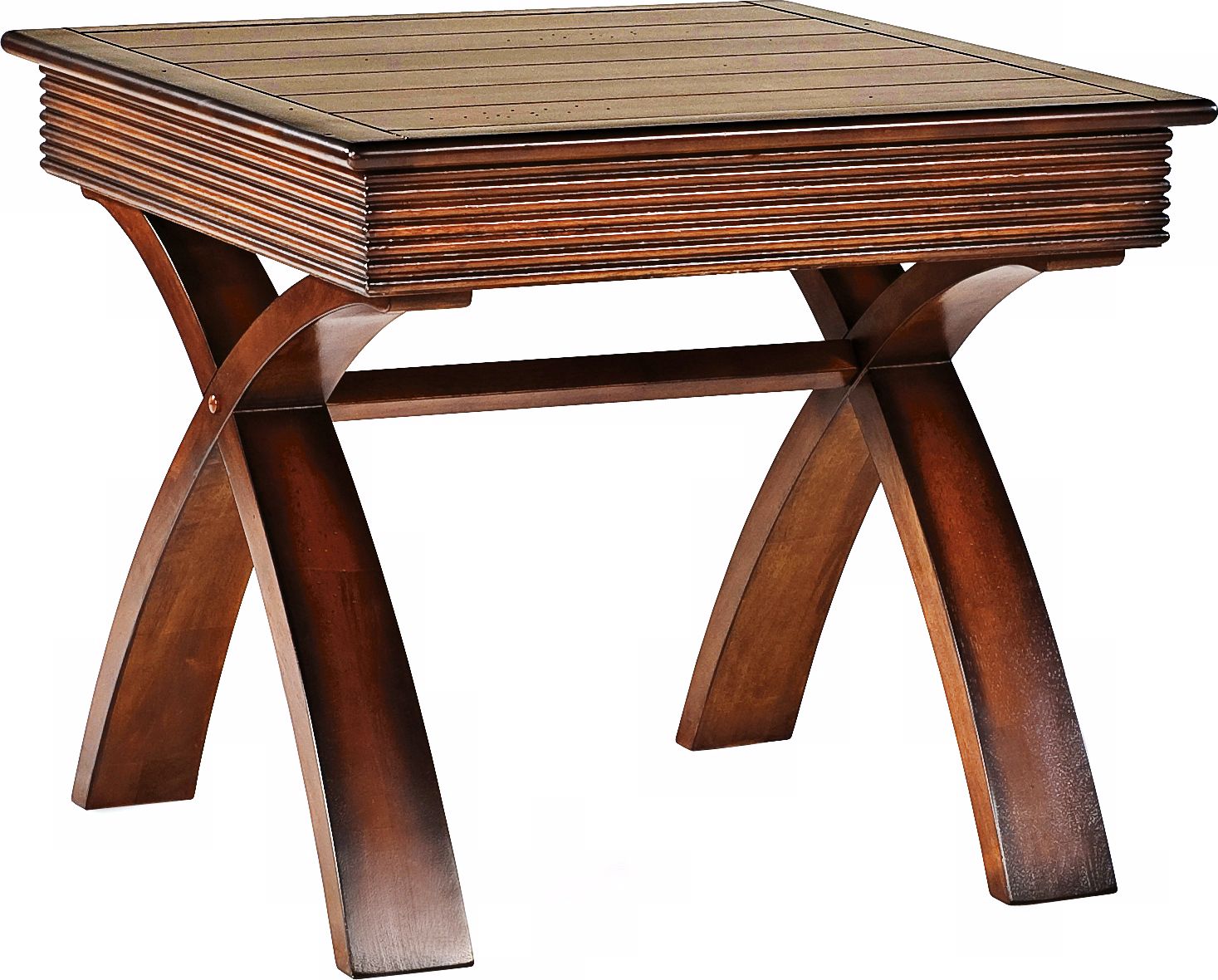 Bali Warm Nutmeg Lamp Table