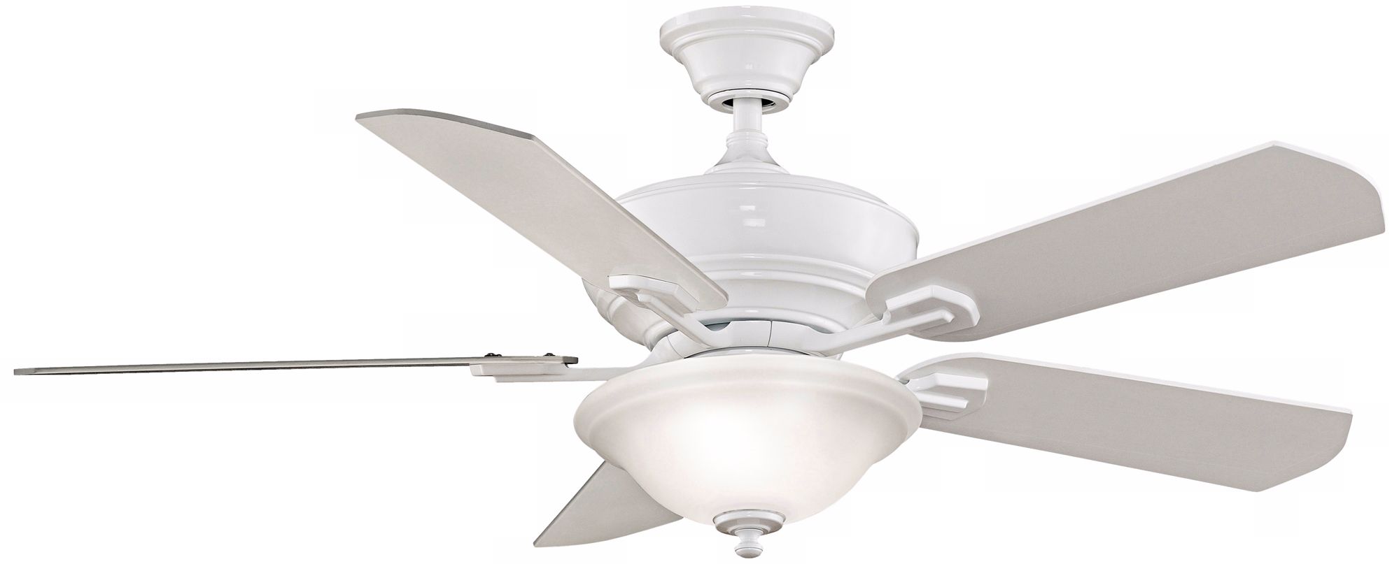 52" Fanimation Camhaven White Finish Ceiling Fan