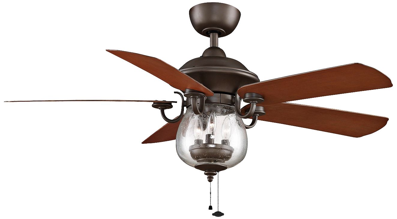 52" Fanimation Crestford Bronze Outdoor Ceiling Fan