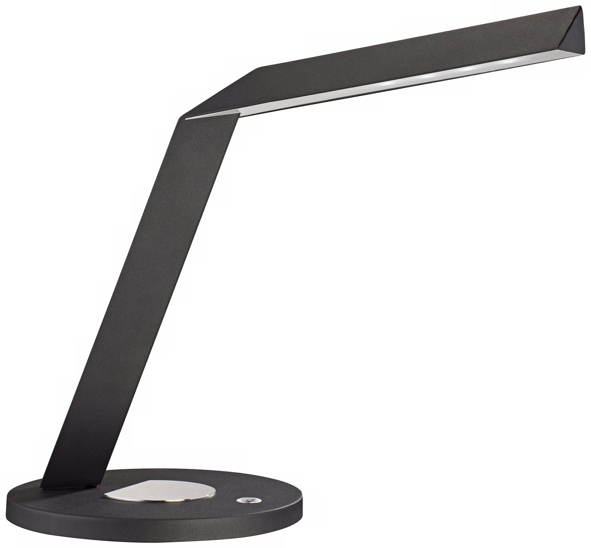 Black Tented LED Desk Lamp