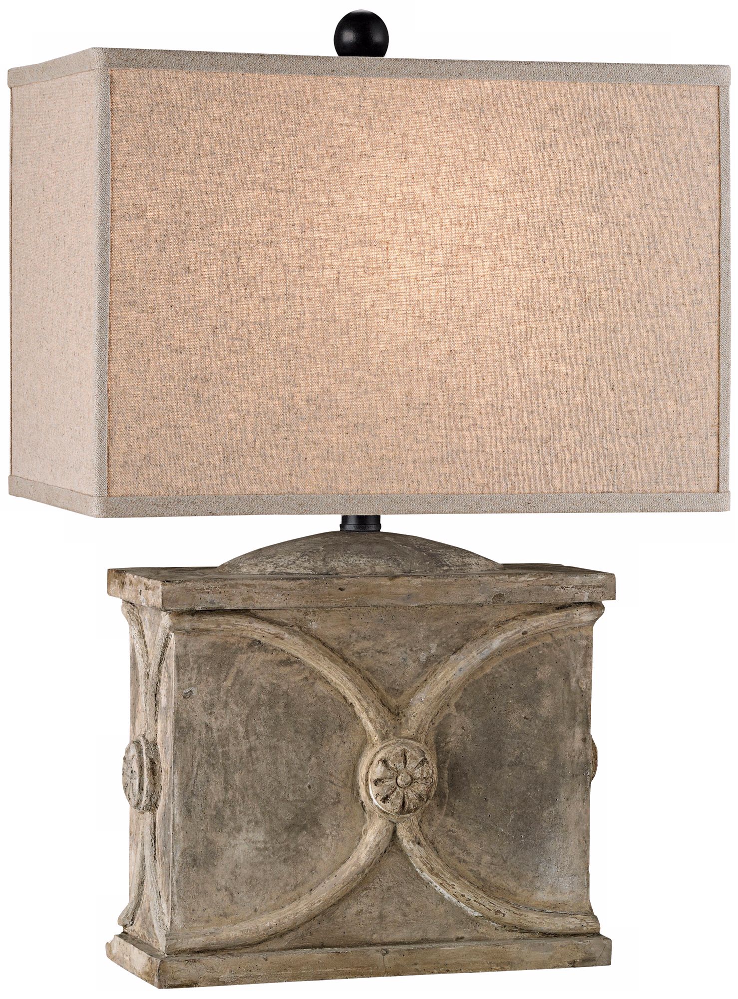 Currey and Company Waldenbury Concrete Table Lamp