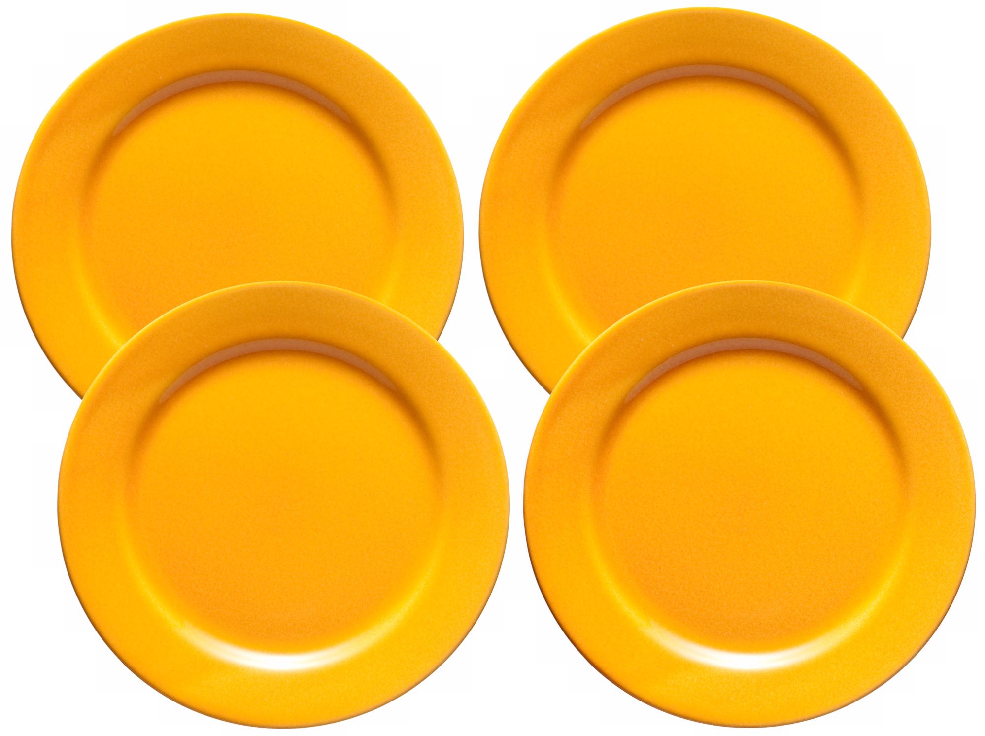 Set of 4 Fun Factory Buttercup Salad Plates