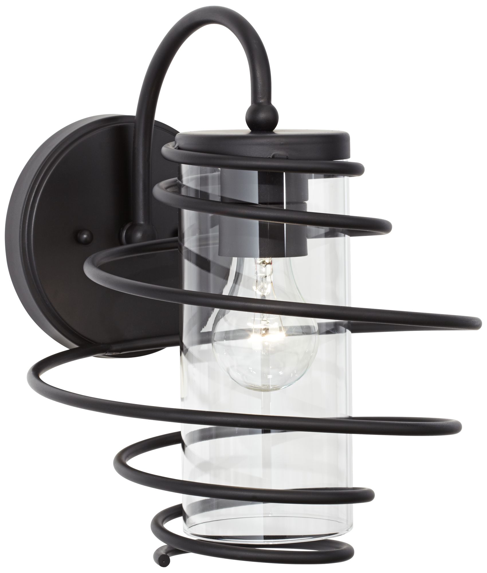 Vansbro Collection 11 1/2" High Black Wall Sconce