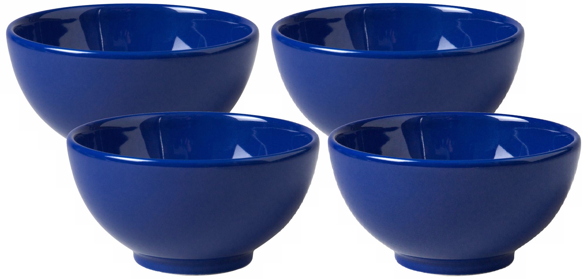 Set of 4 Fun Factory Royal Blue Dipping Bowls