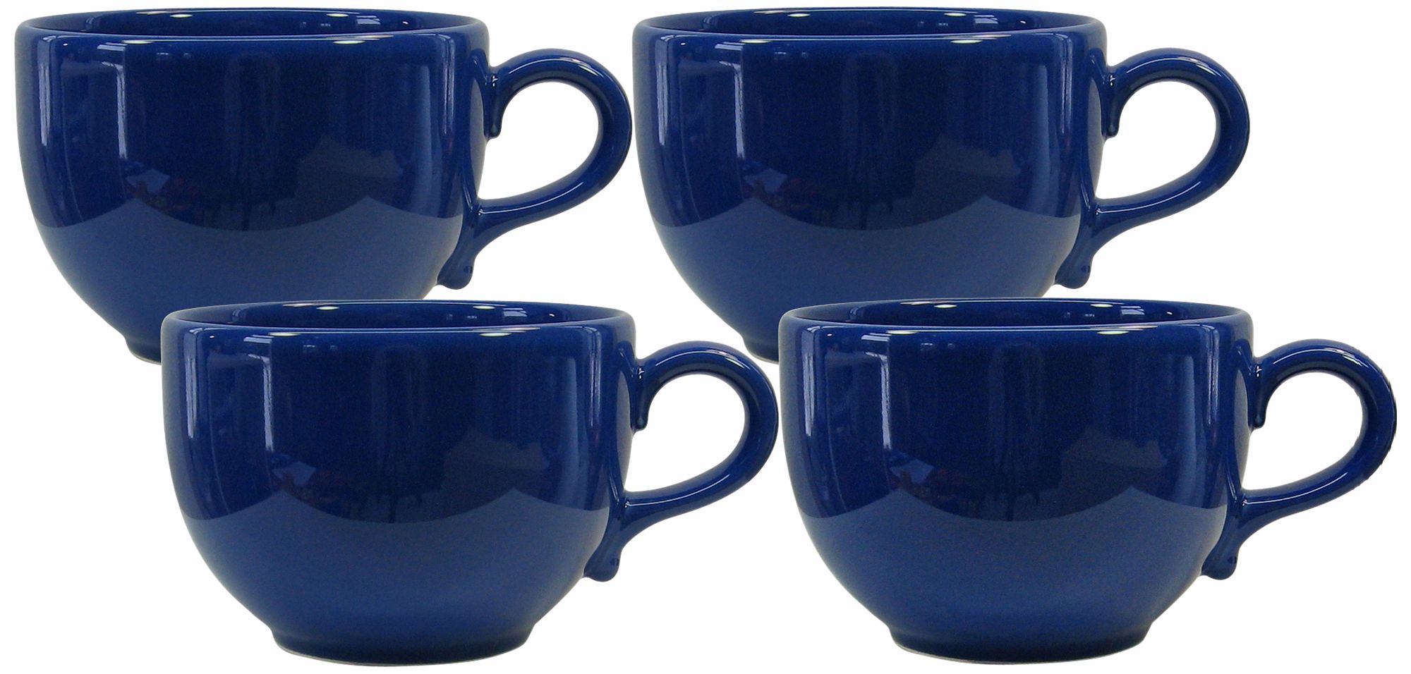 Set of 4 Fun Factory Royal Blue Jumbo Cups