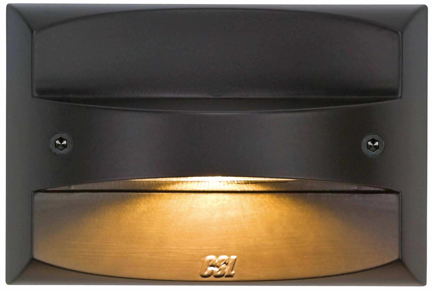 Bronze 4 1/2" Wide LED Rectangle Outdoor Step Light