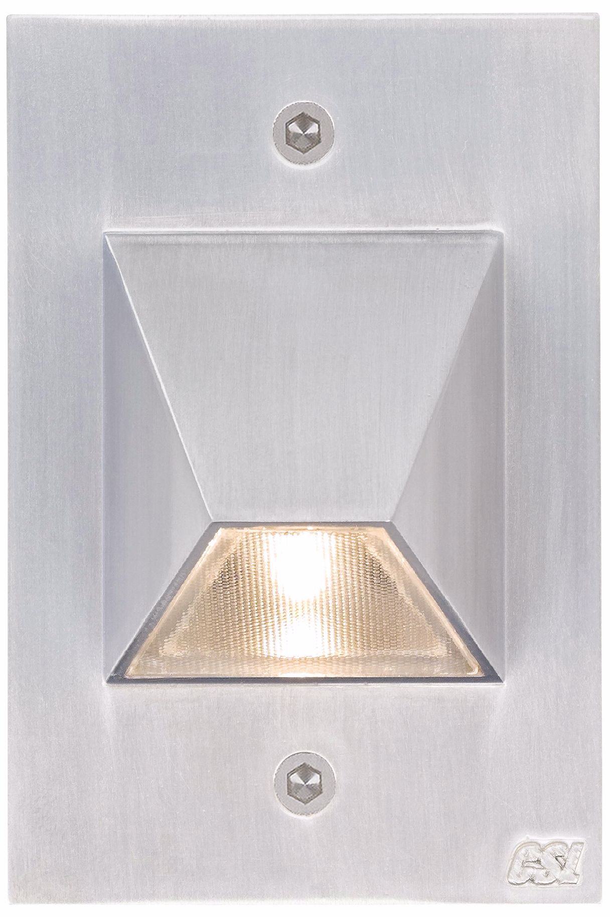Bronze Trapezoid 4 1/2" High LED Outdoor Step Light