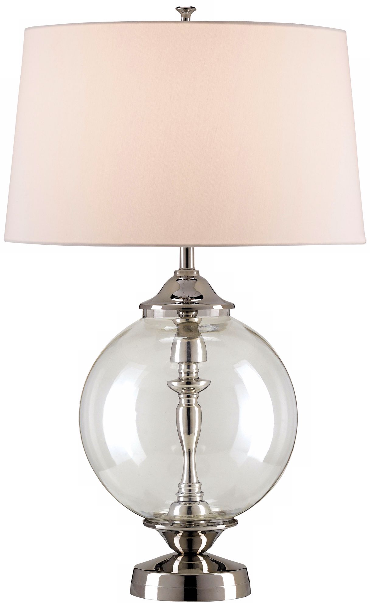 Currey and Company Viewpoint Clear Glass Table Lamp