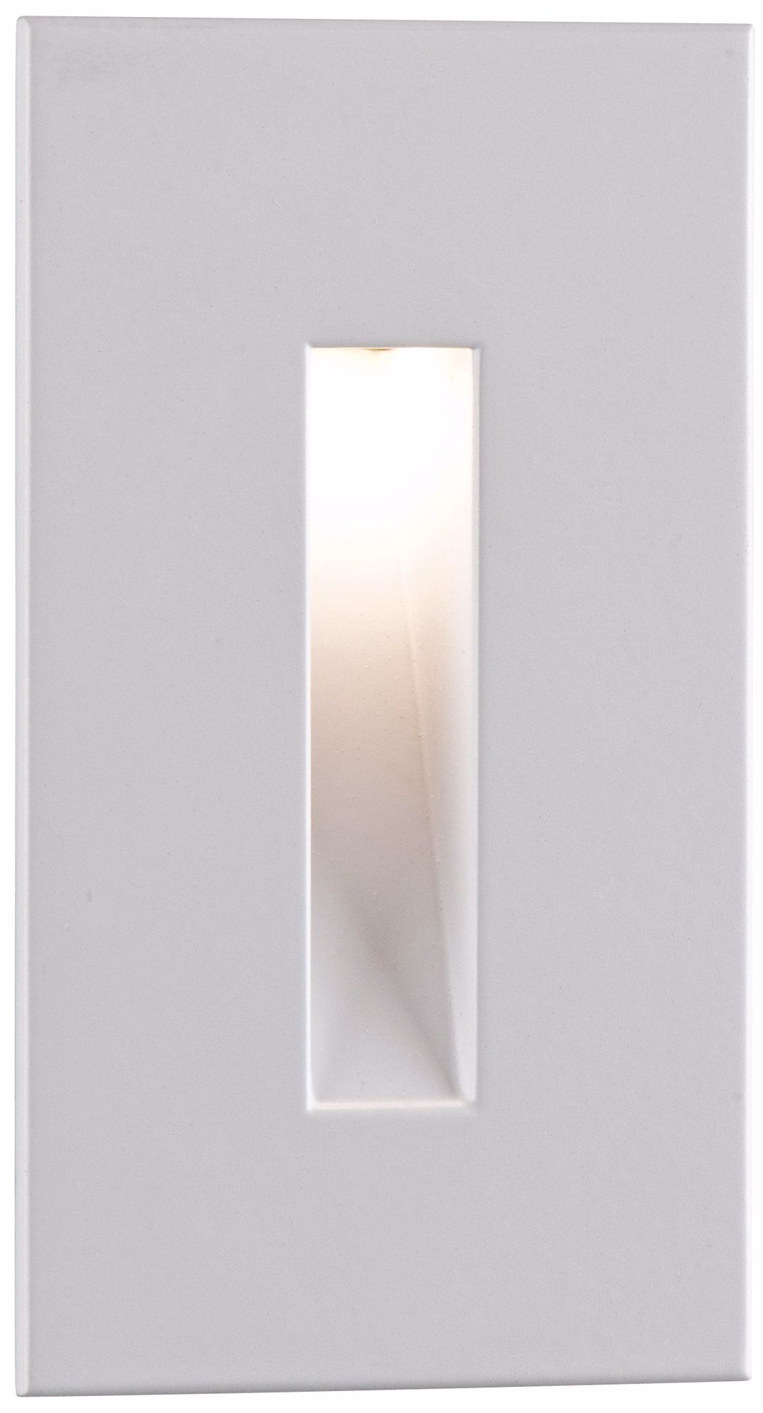 Border White 4 1/2" High LED Step Light