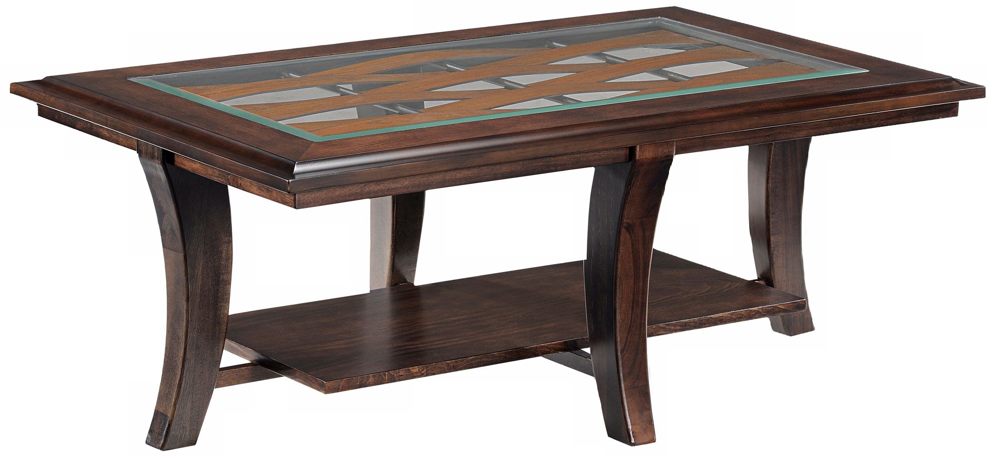 Tivoli Collection Rectangular Hazelnut Ash Cocktail Table