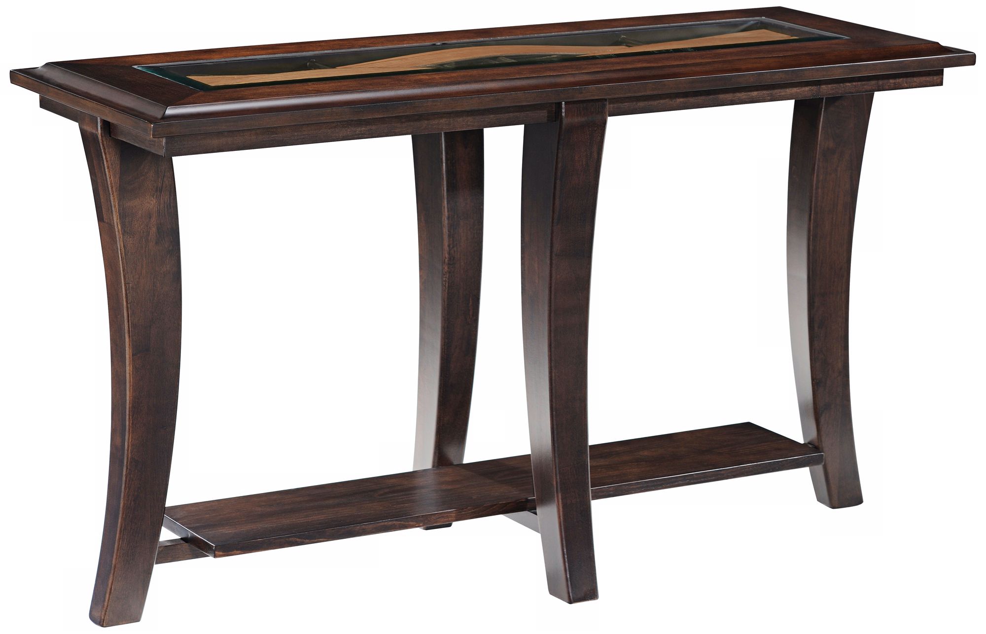 Tivoli Collection Rectangular Hazelnut Ash Sofa Table