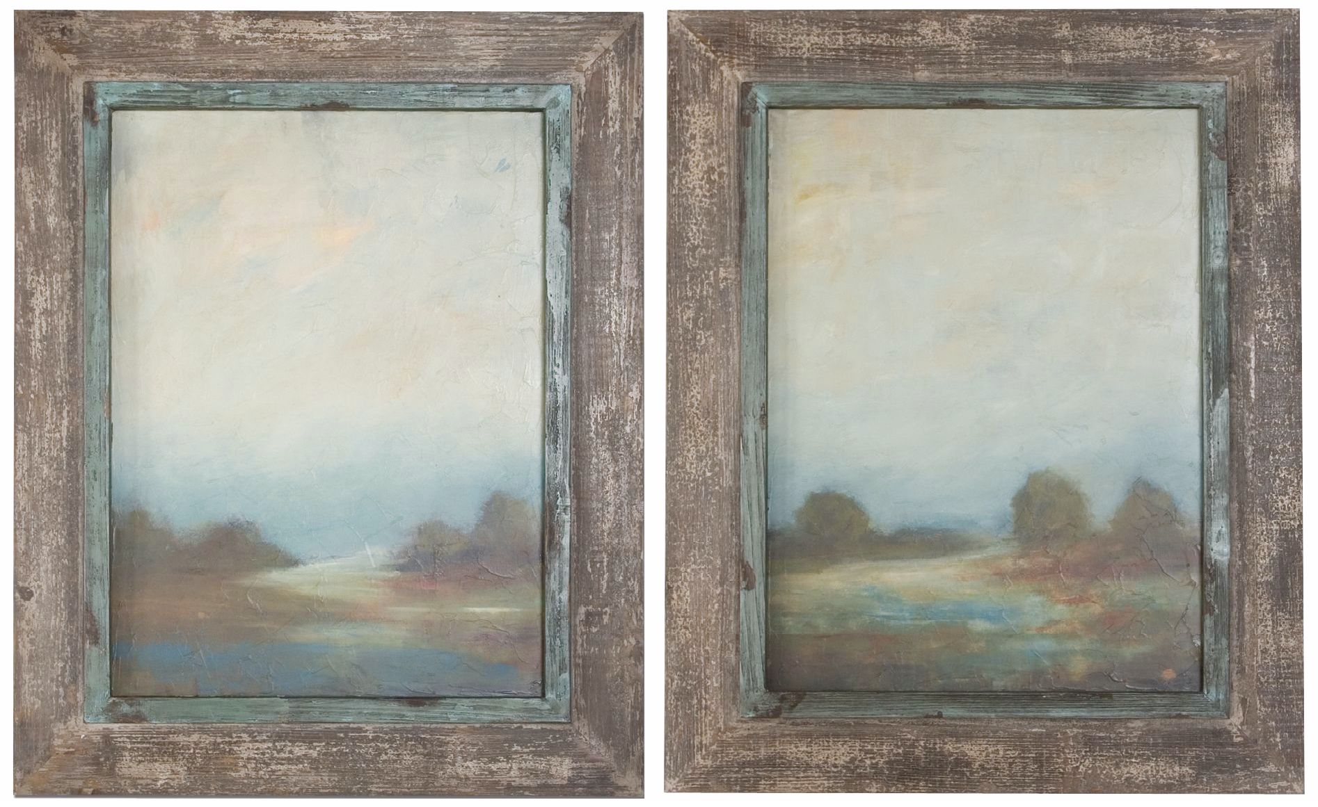 Uttermost Set of 2 Morning Vistas 31"H Wall Art Prints