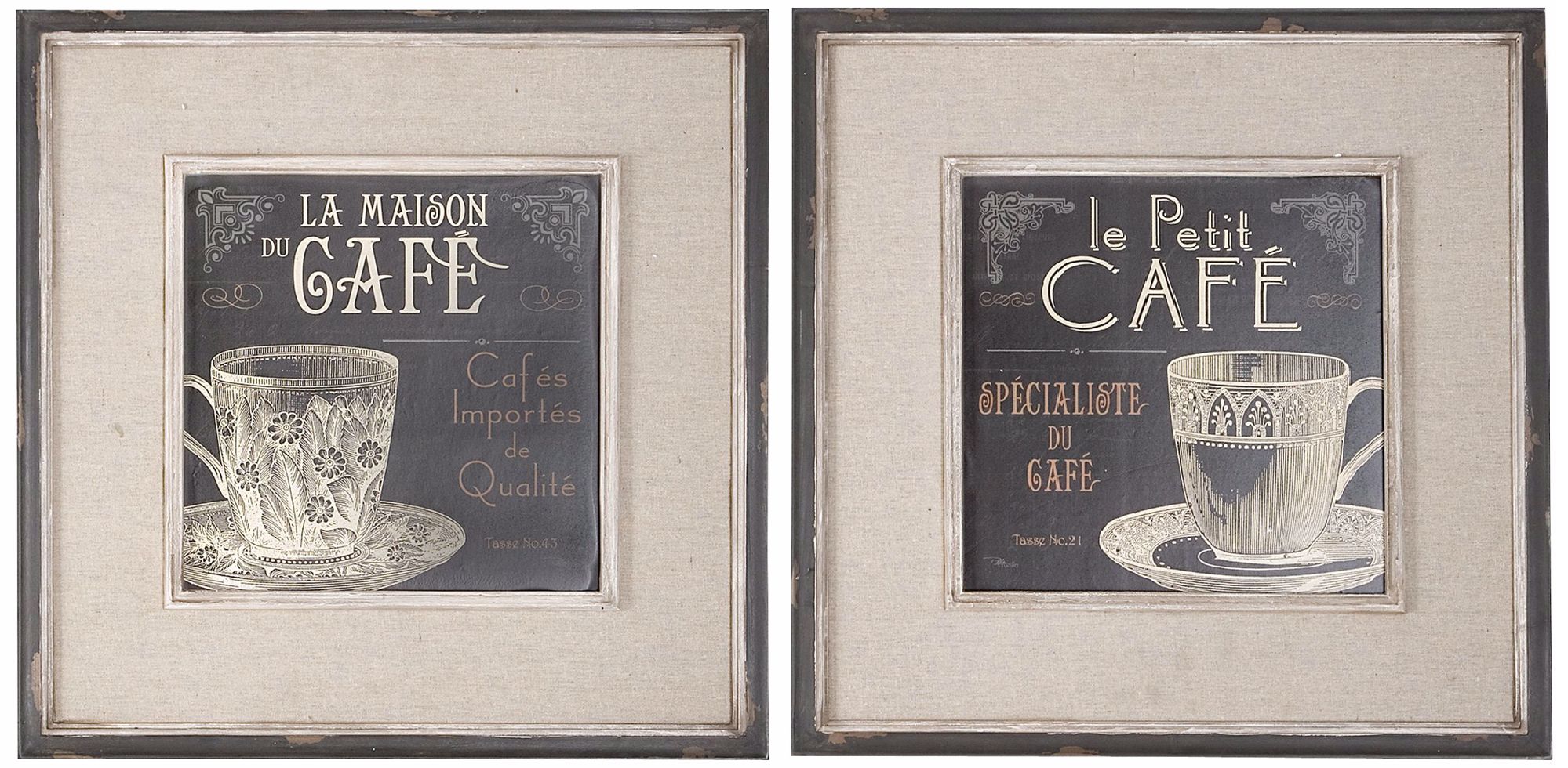 Uttermost Set of 2 Flavors of France 21"W Wall Art Prints
