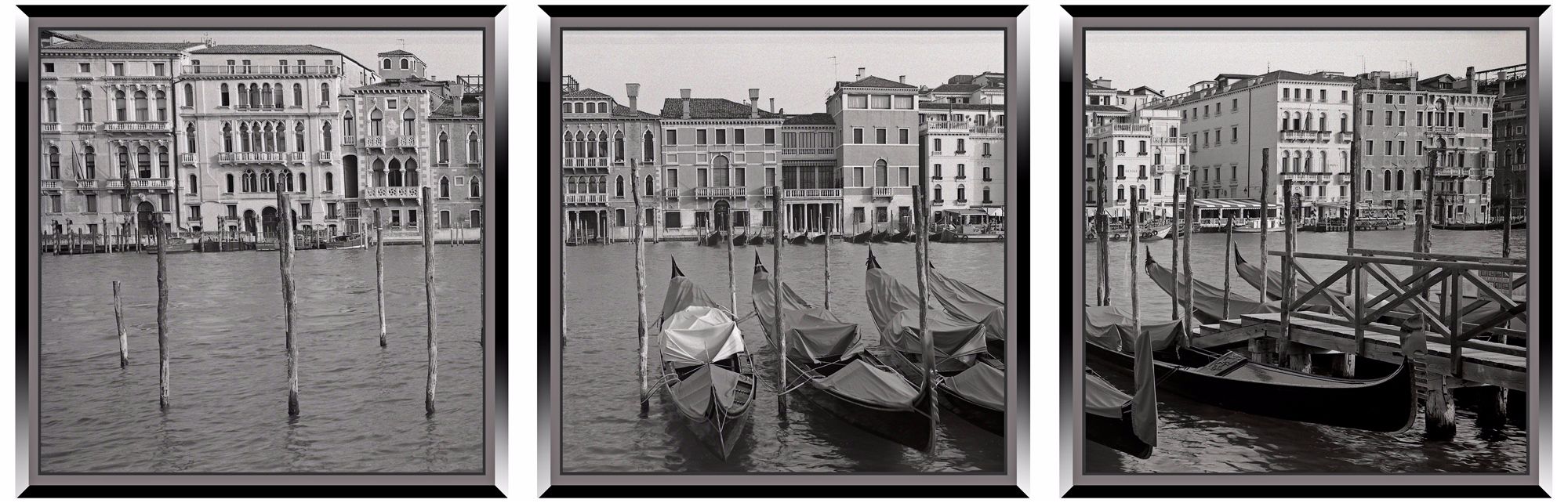 Memories of Venice Triptych Set of 3 Italy Wall Art Prints