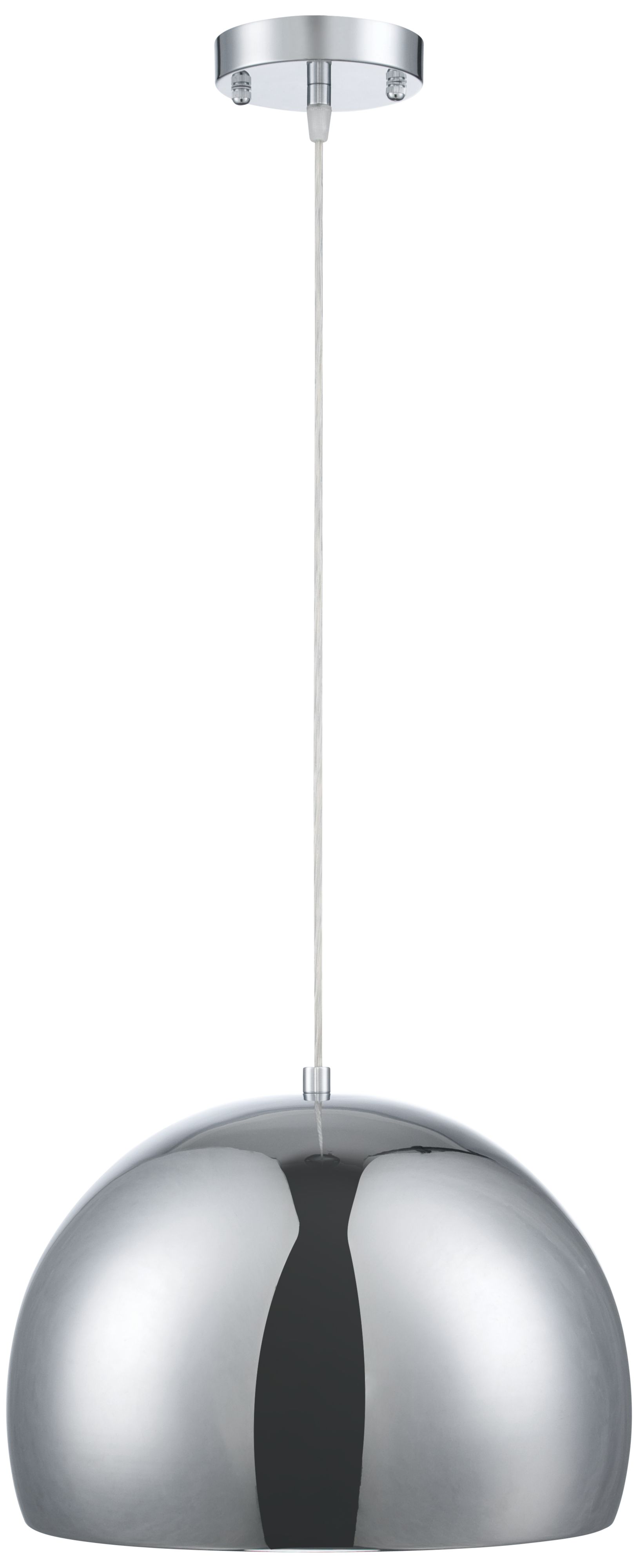 Possini Euro Vestra 13 1/2" Wide Chrome Pendant Light