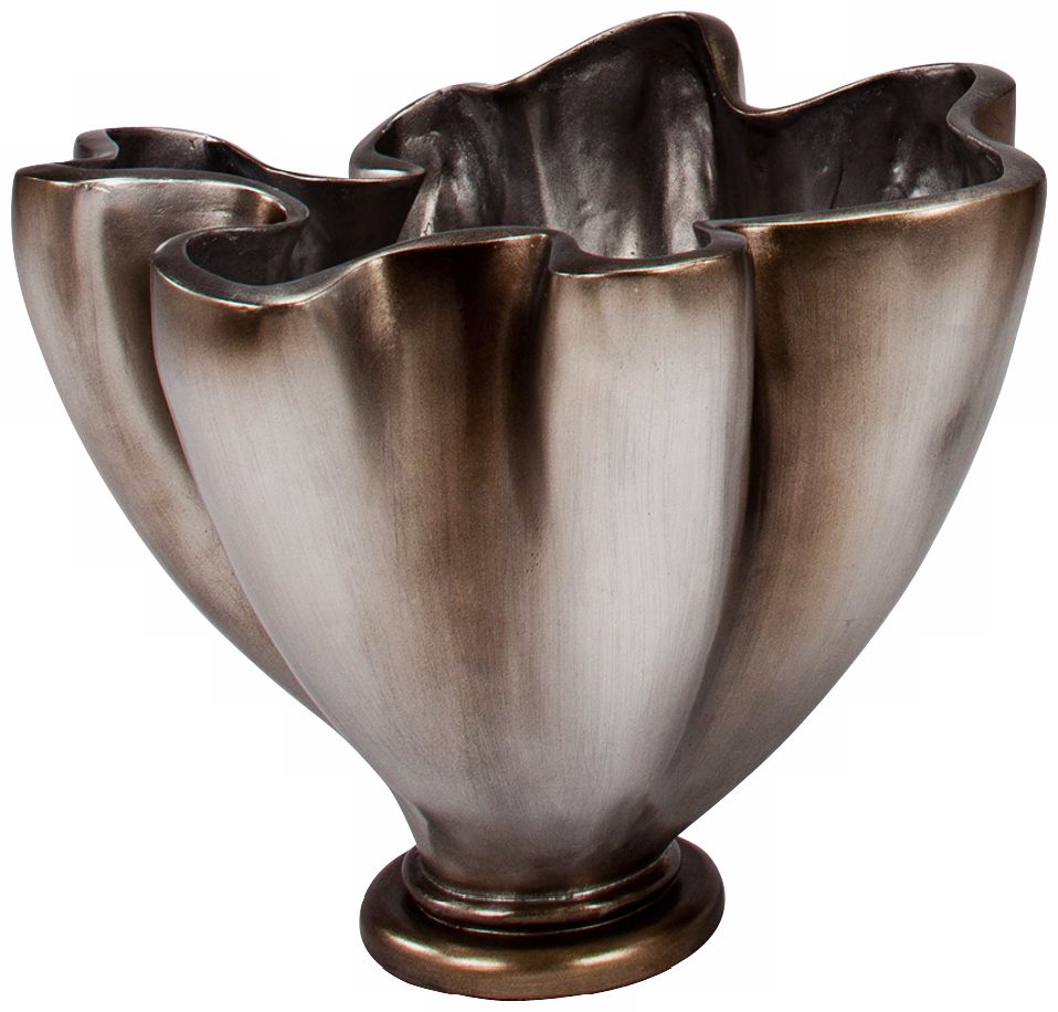 Lilypad Scalloped Centerpiece Bowl
