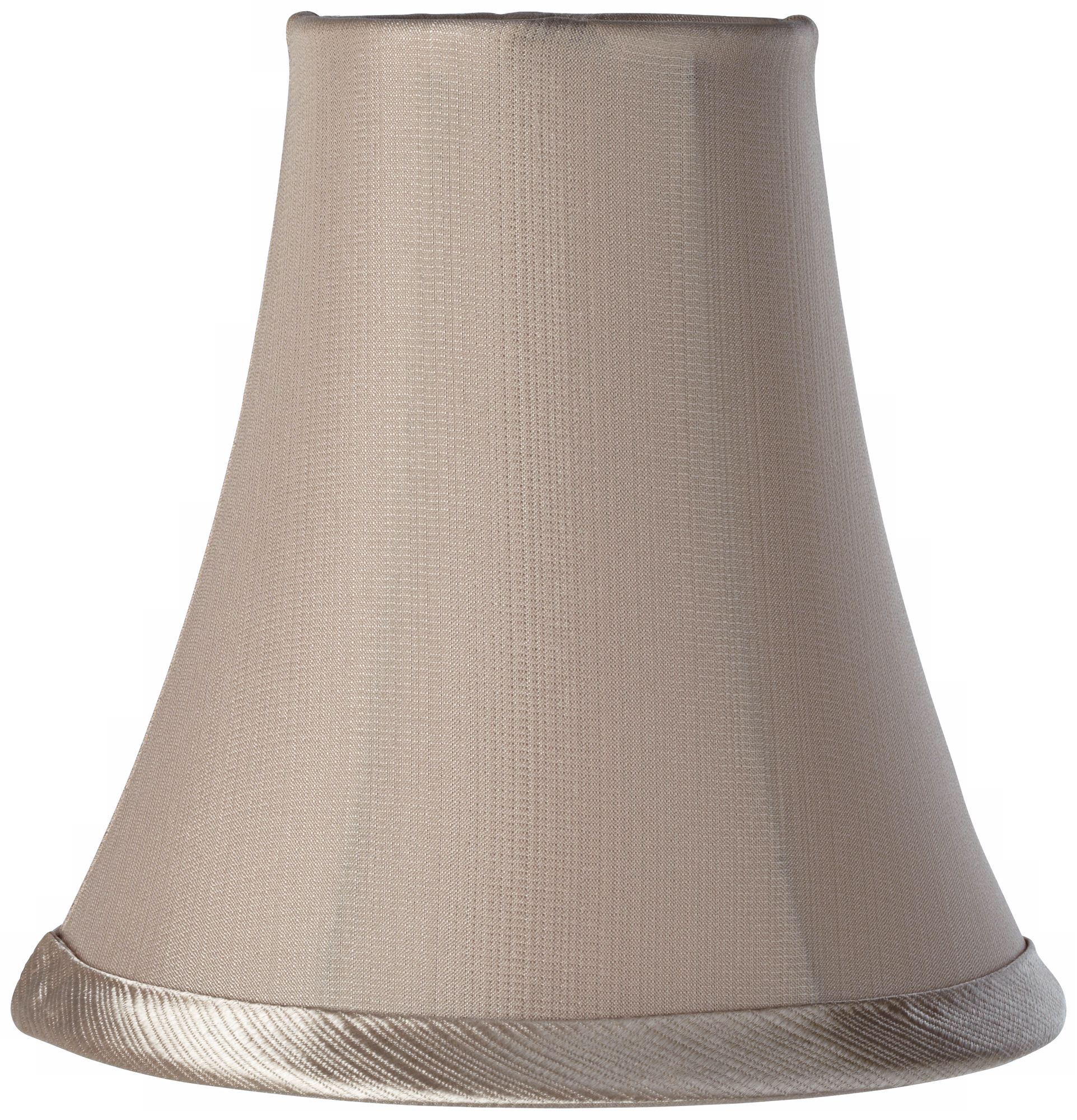 Sand Satin Bell Shade 3x6x6 (Clip-On)
