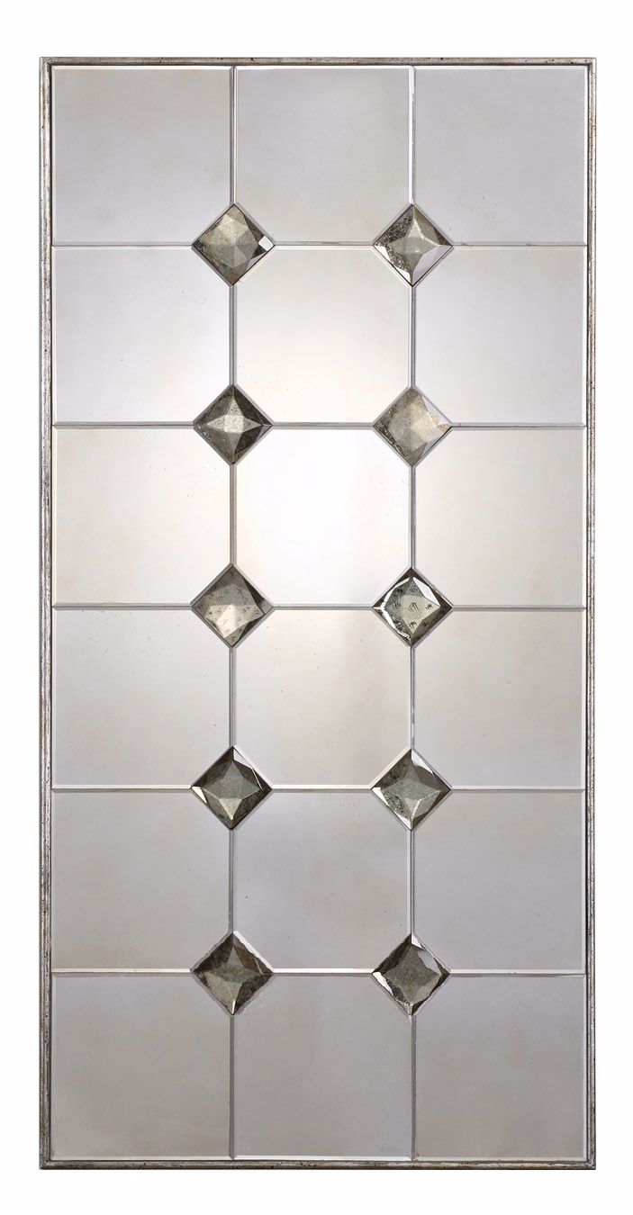 Uttermost Vidalia 61" High Jeweled Wall Mirror
