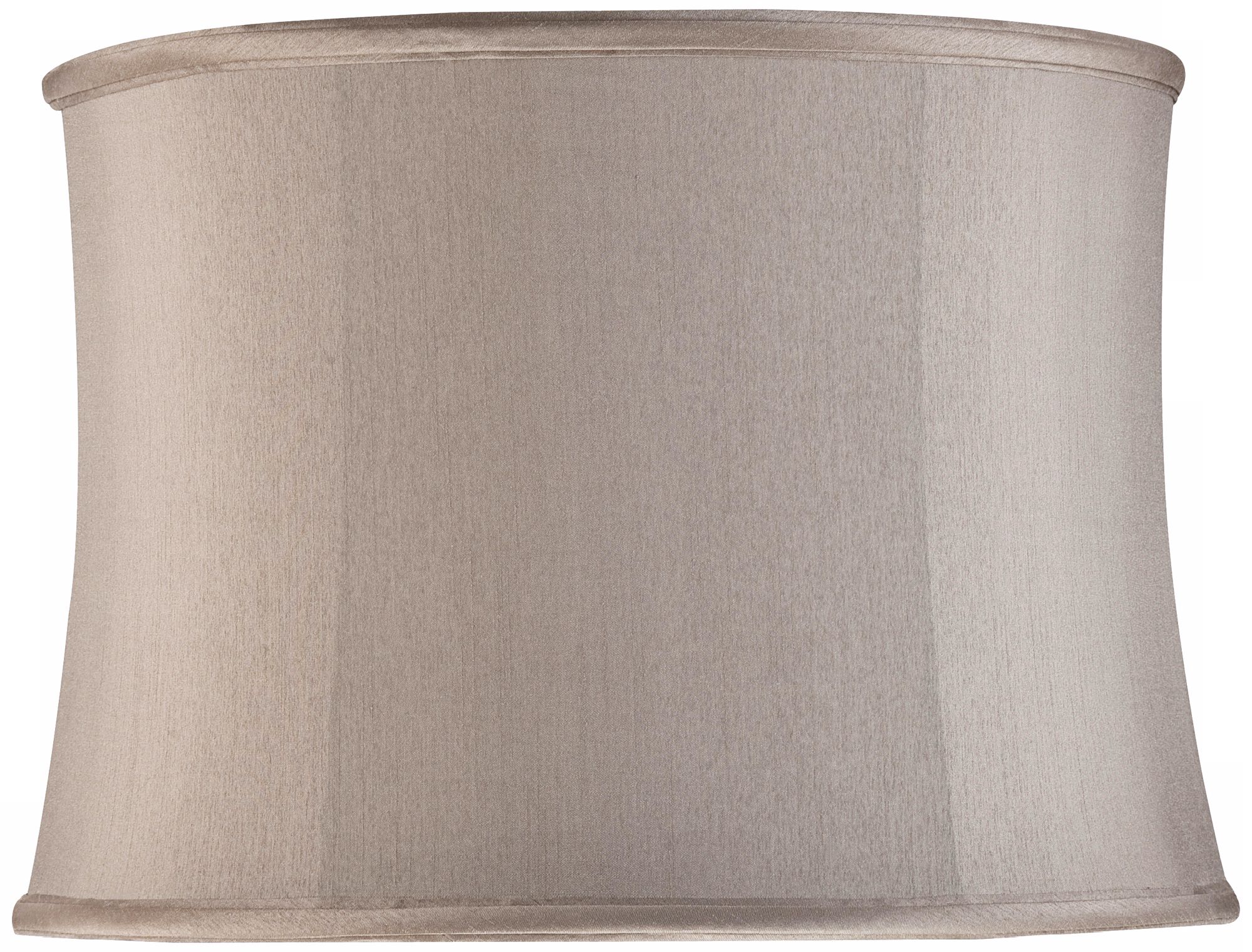 Gray Pattern Drum Shade 13x14x10 (Spider)