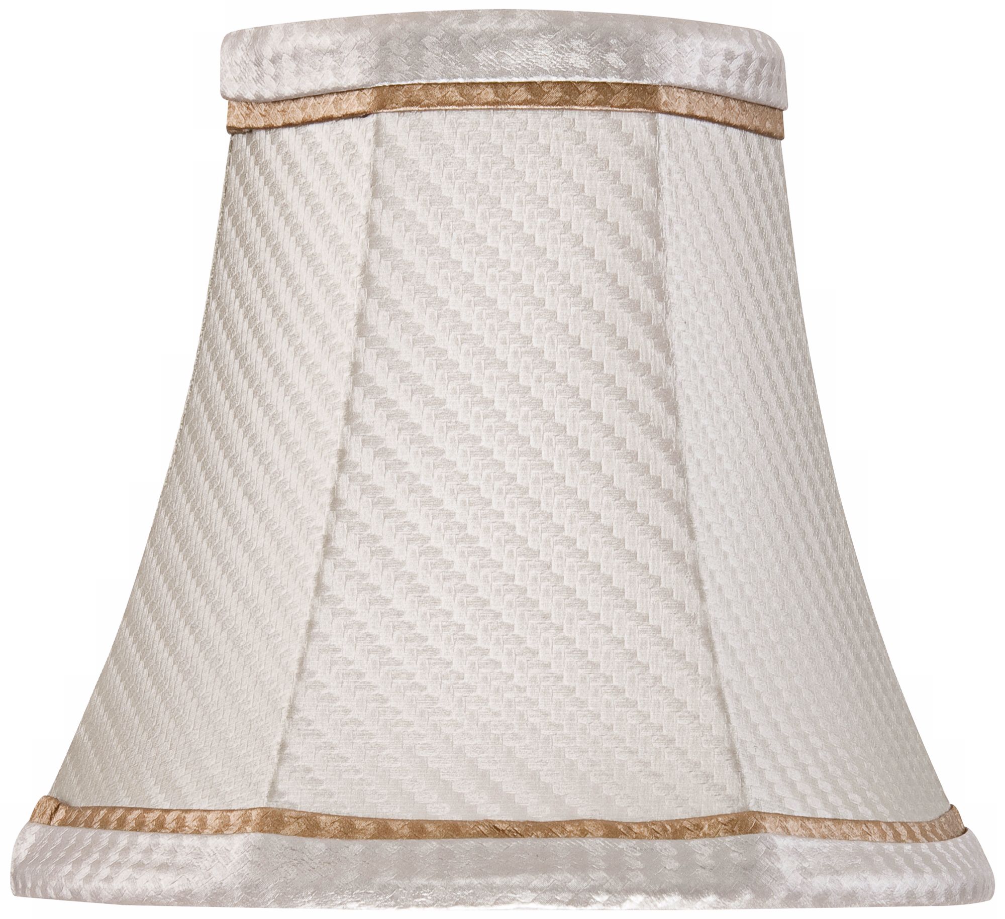 Silver Shade with Coffee Trim 3x5.50x5 (Clip-On)