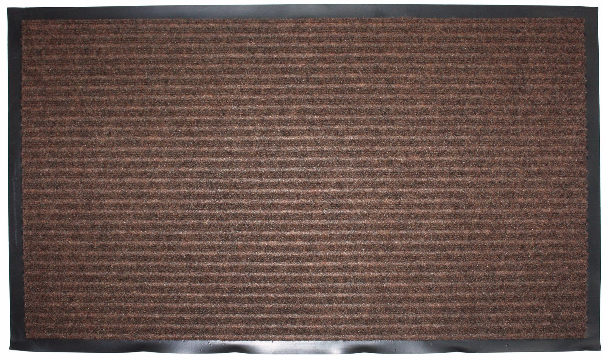 Ribbed Walk Off 2'x3' Brown Utility Mat