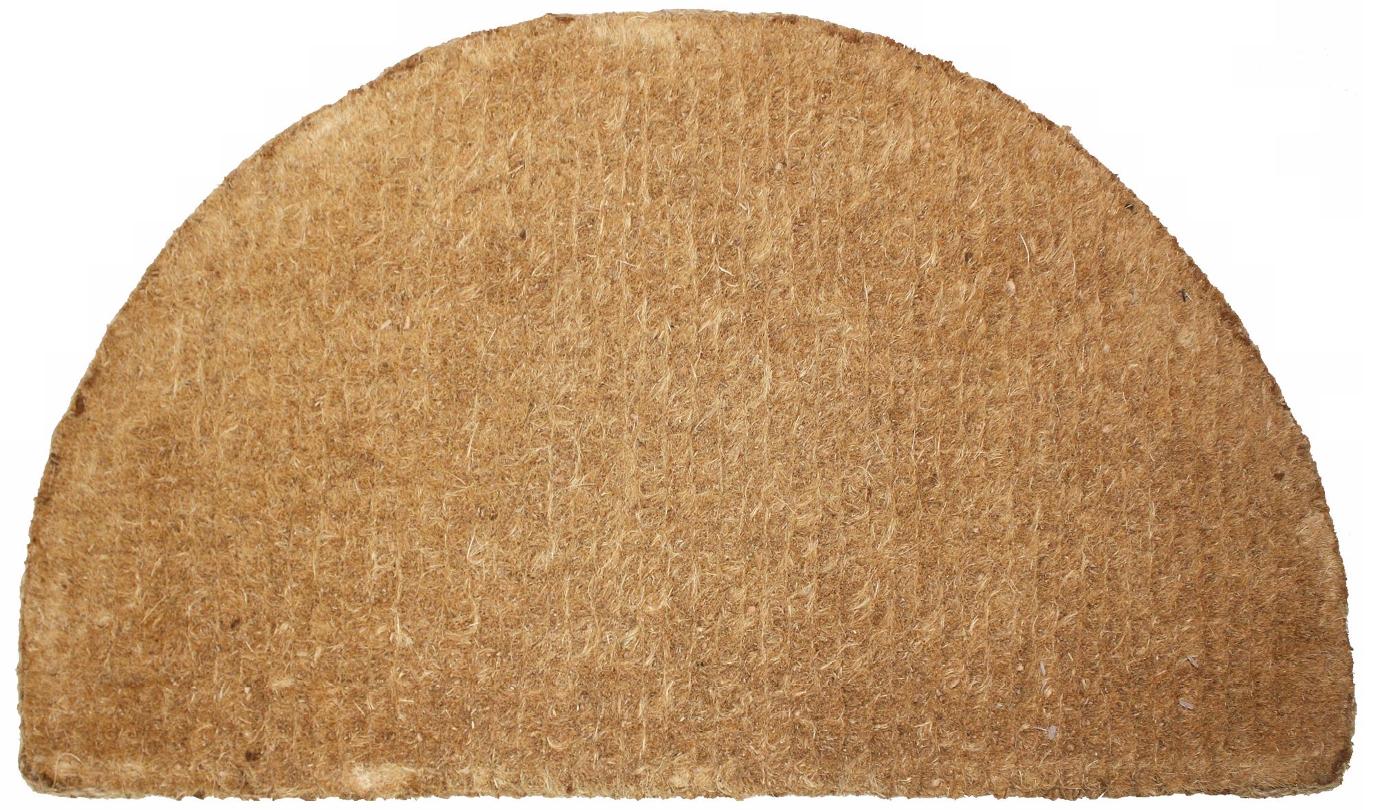 Imperial Plain 1'8"x2'9" Half Round Coir Door Mat