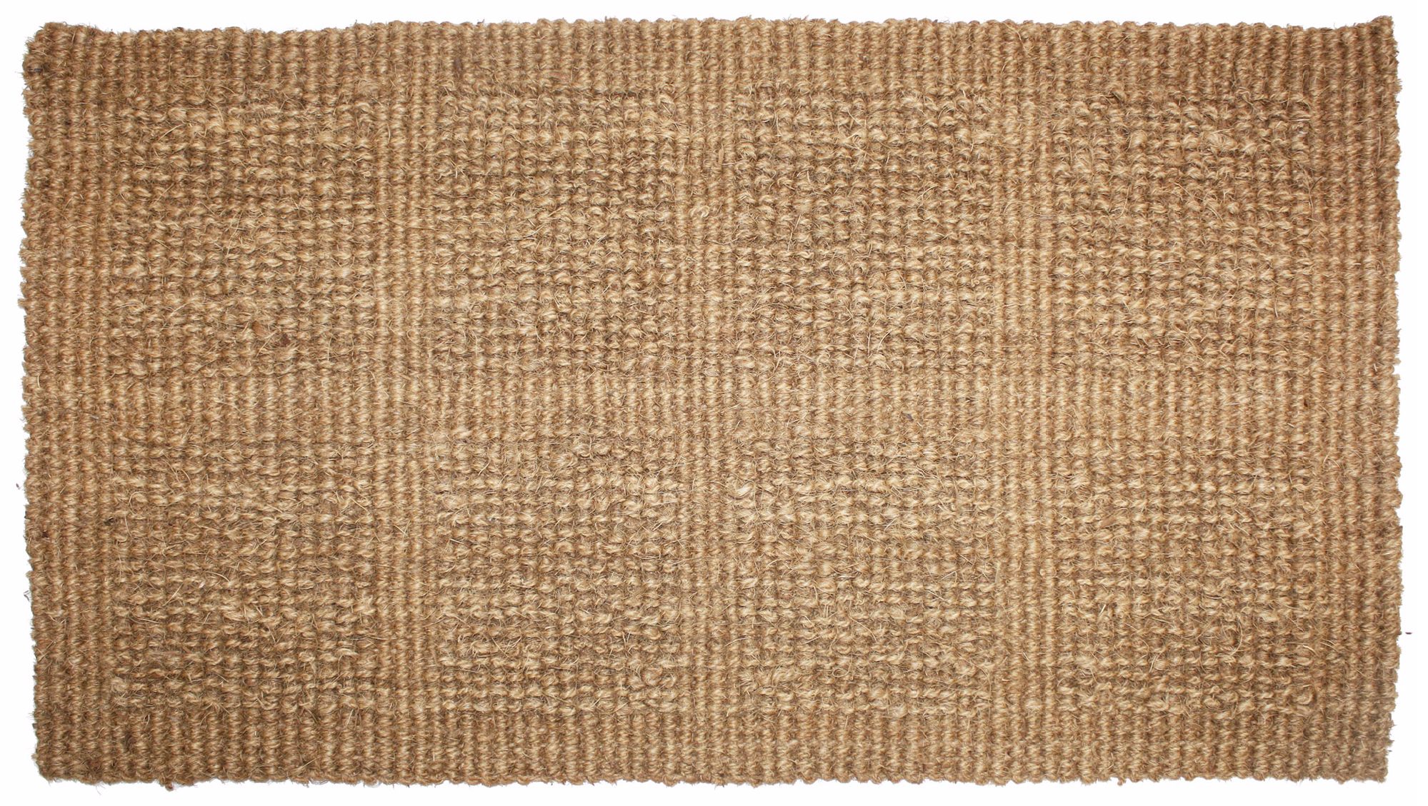 Plain Tile Loop 1'10"x3' Coir Door Mat