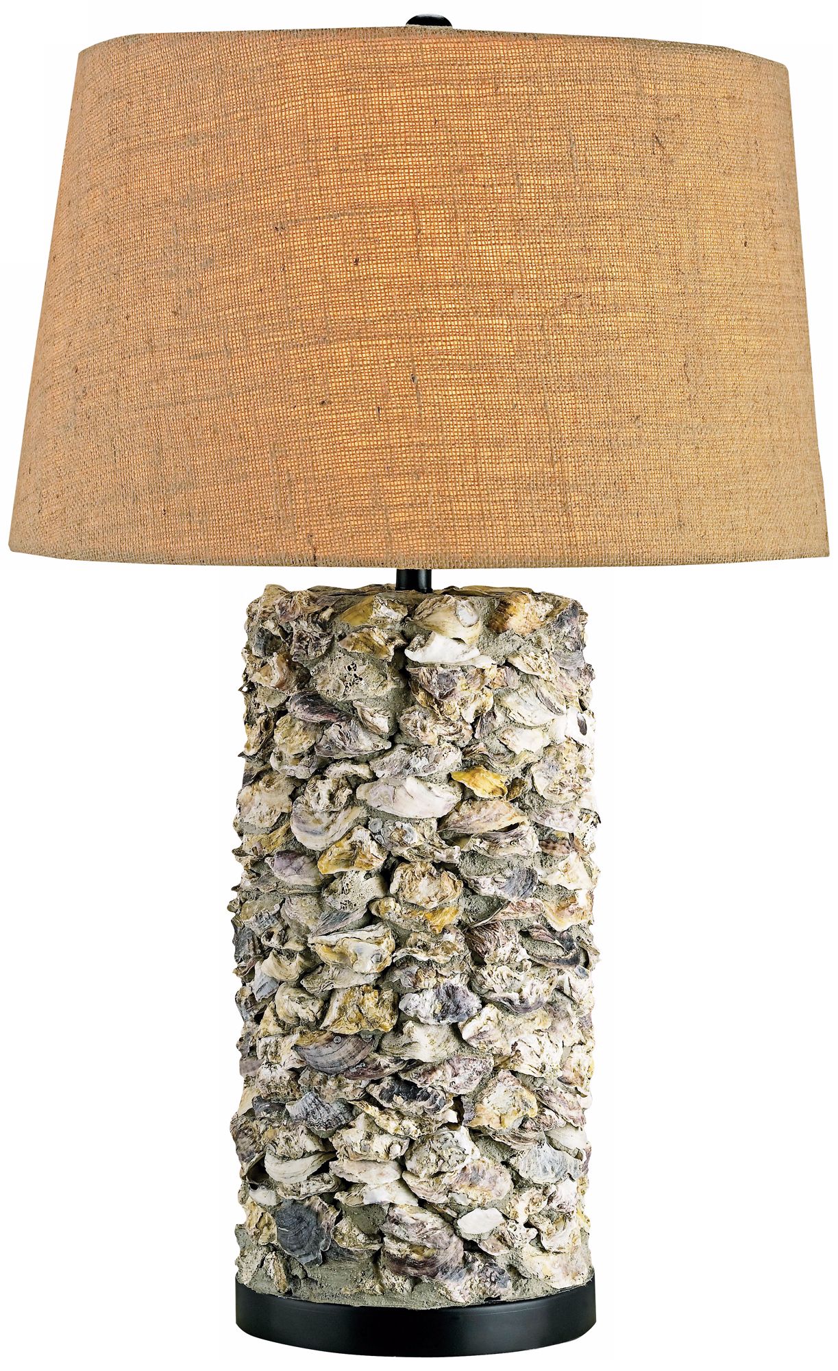 Currey and Company Wellfleet Oyster Shell Table Lamp