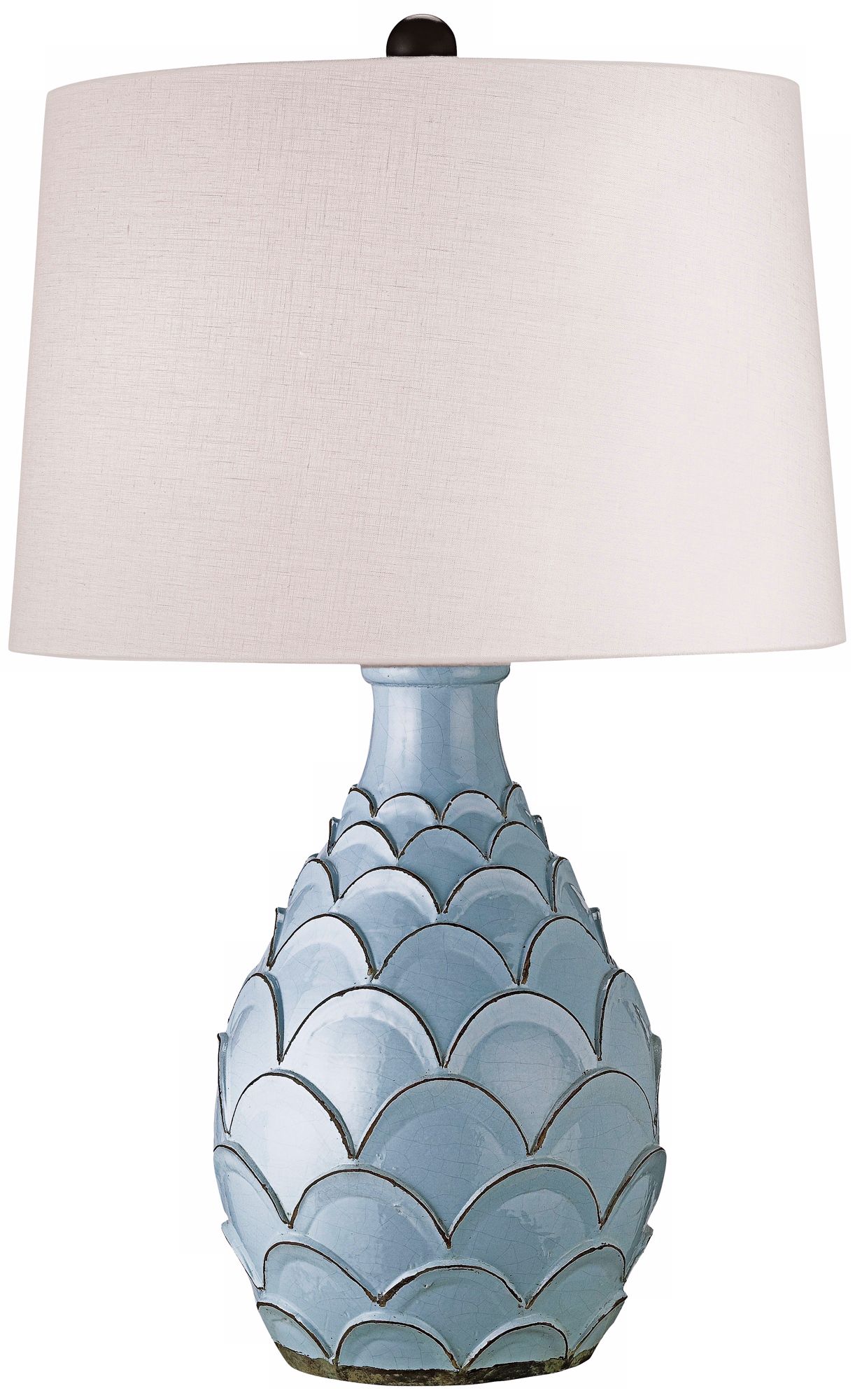 Currey and Company Baby Blue Roehampton Table Lamp