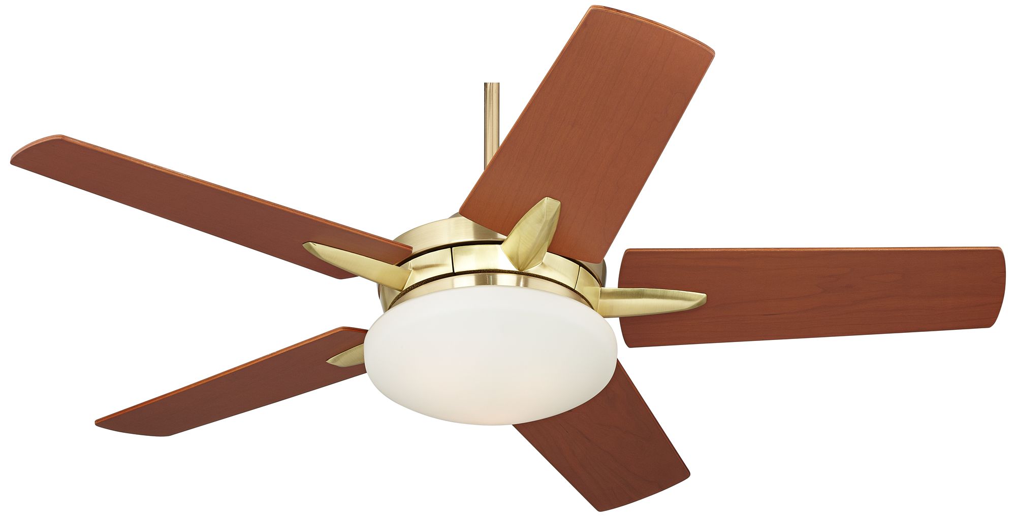 52" Casa Endeavor™ Burnished Brass Ceiling Fan