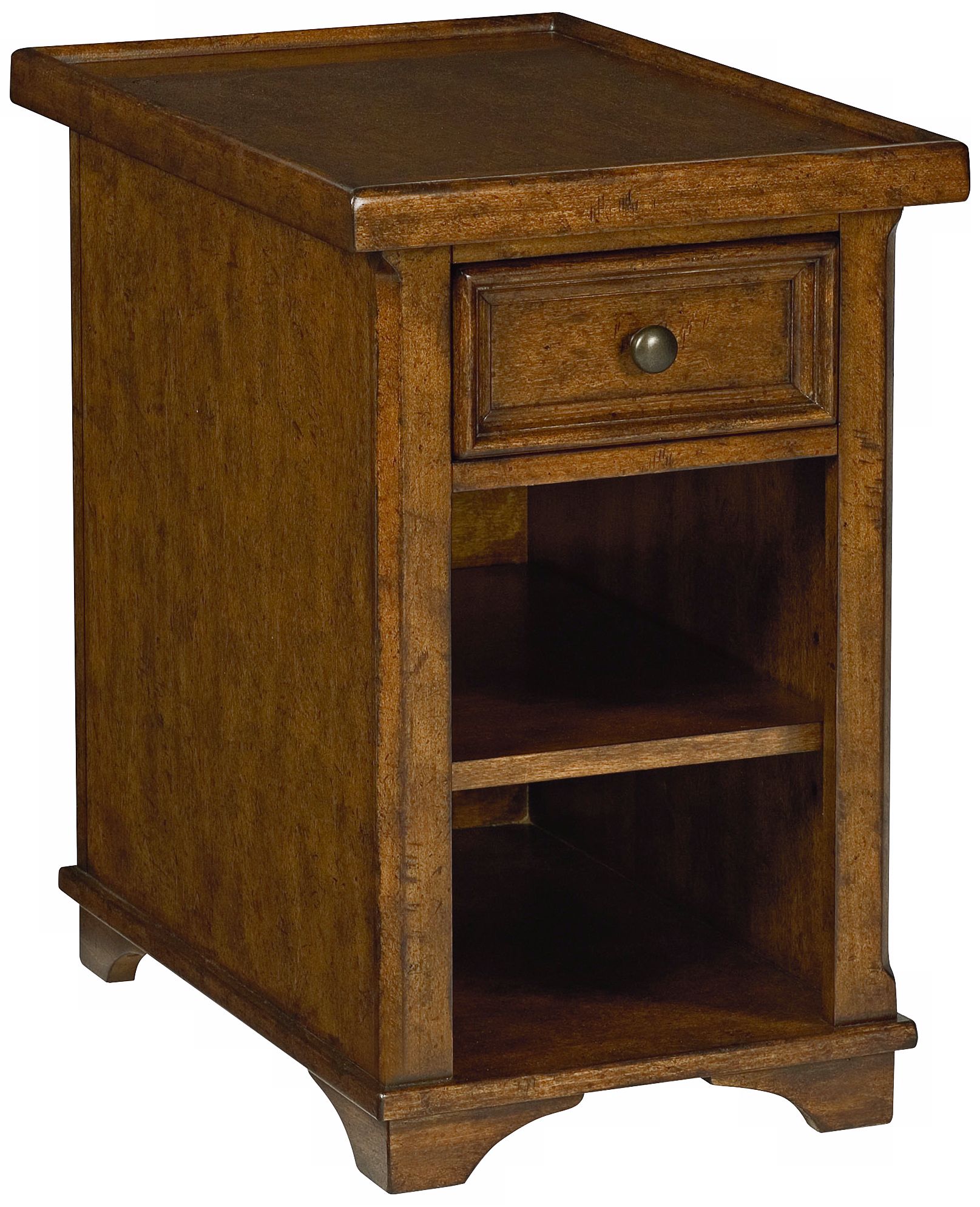 Homestead Antique Brown Chairside Table